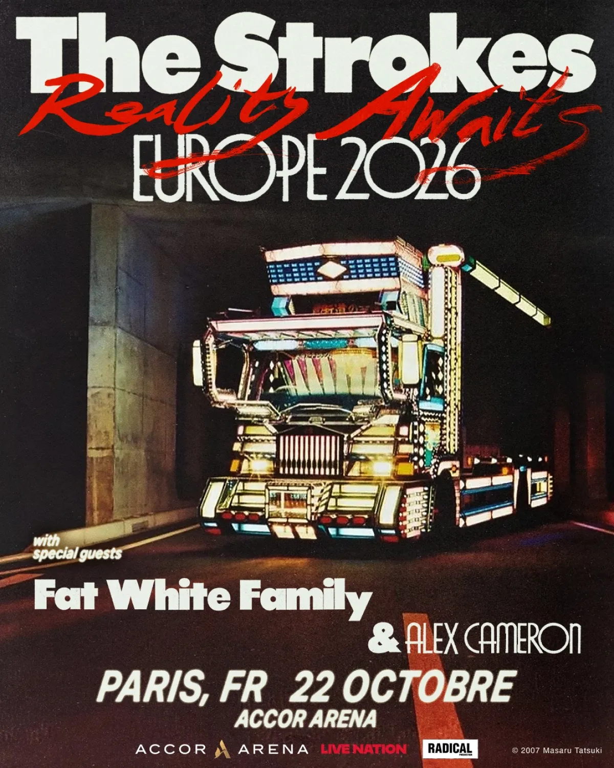 Billets The Strokes (Accor Arena - Paris)