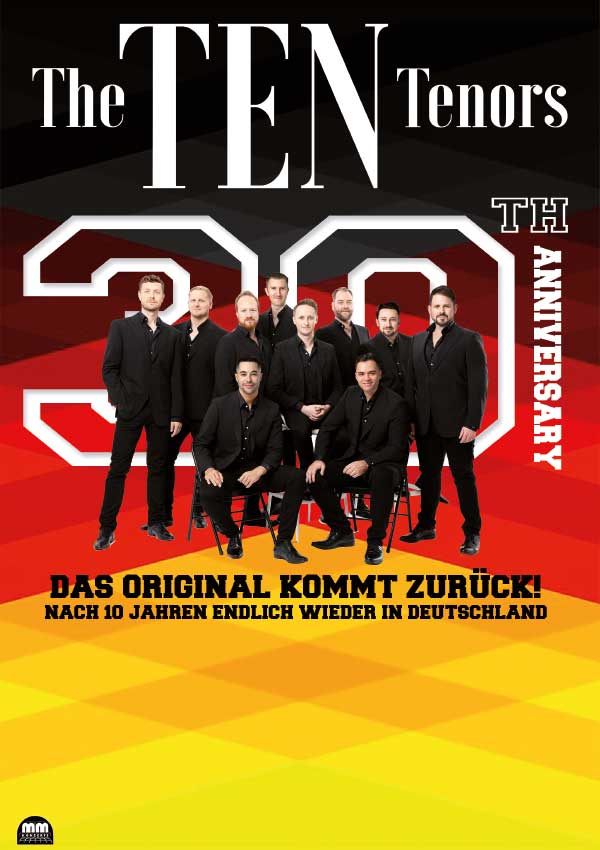 The Ten Tenors - 30th Anniversary in der Metropol Theater Bremen Tickets
