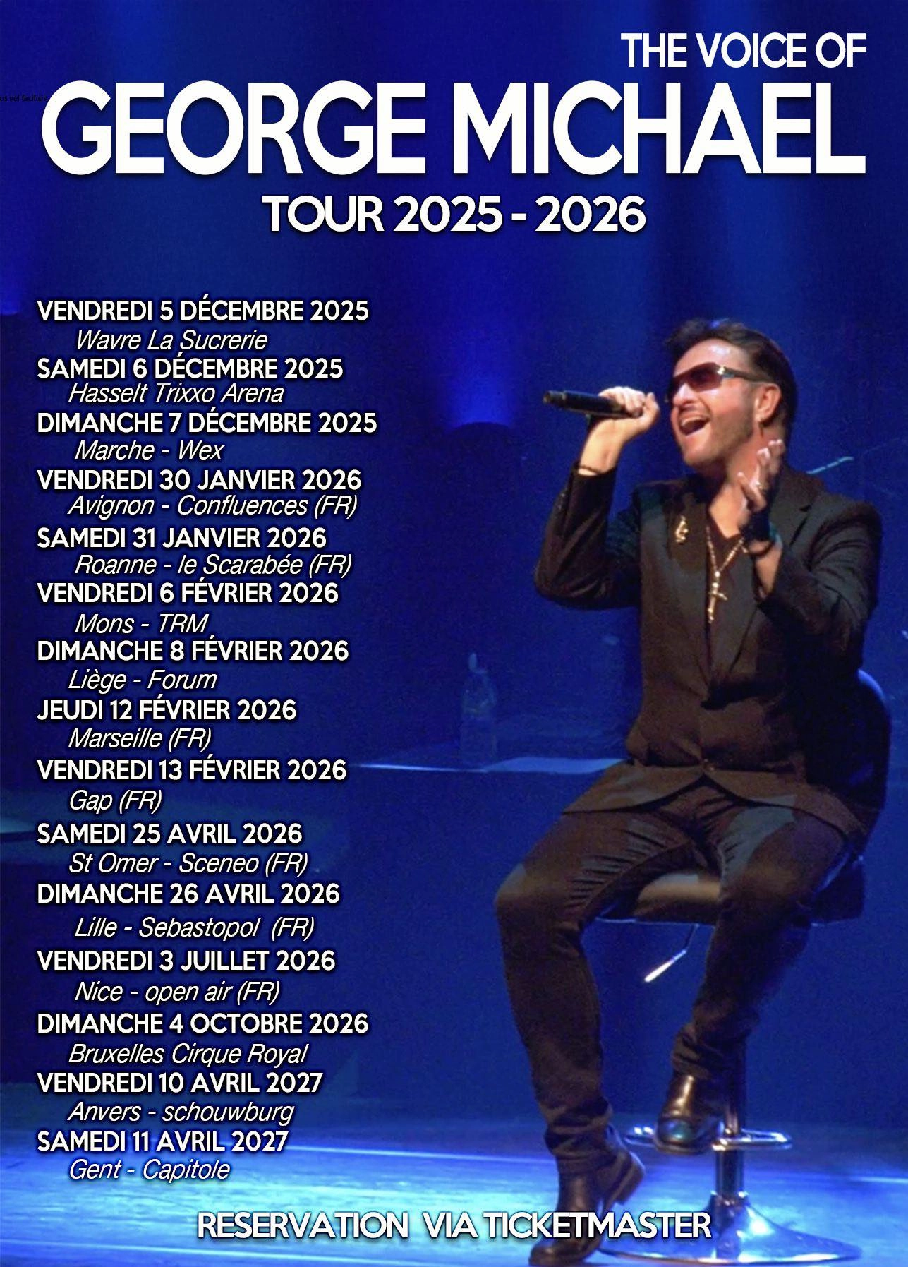 The Voice Of George Michael in der Cirque Royal Tickets