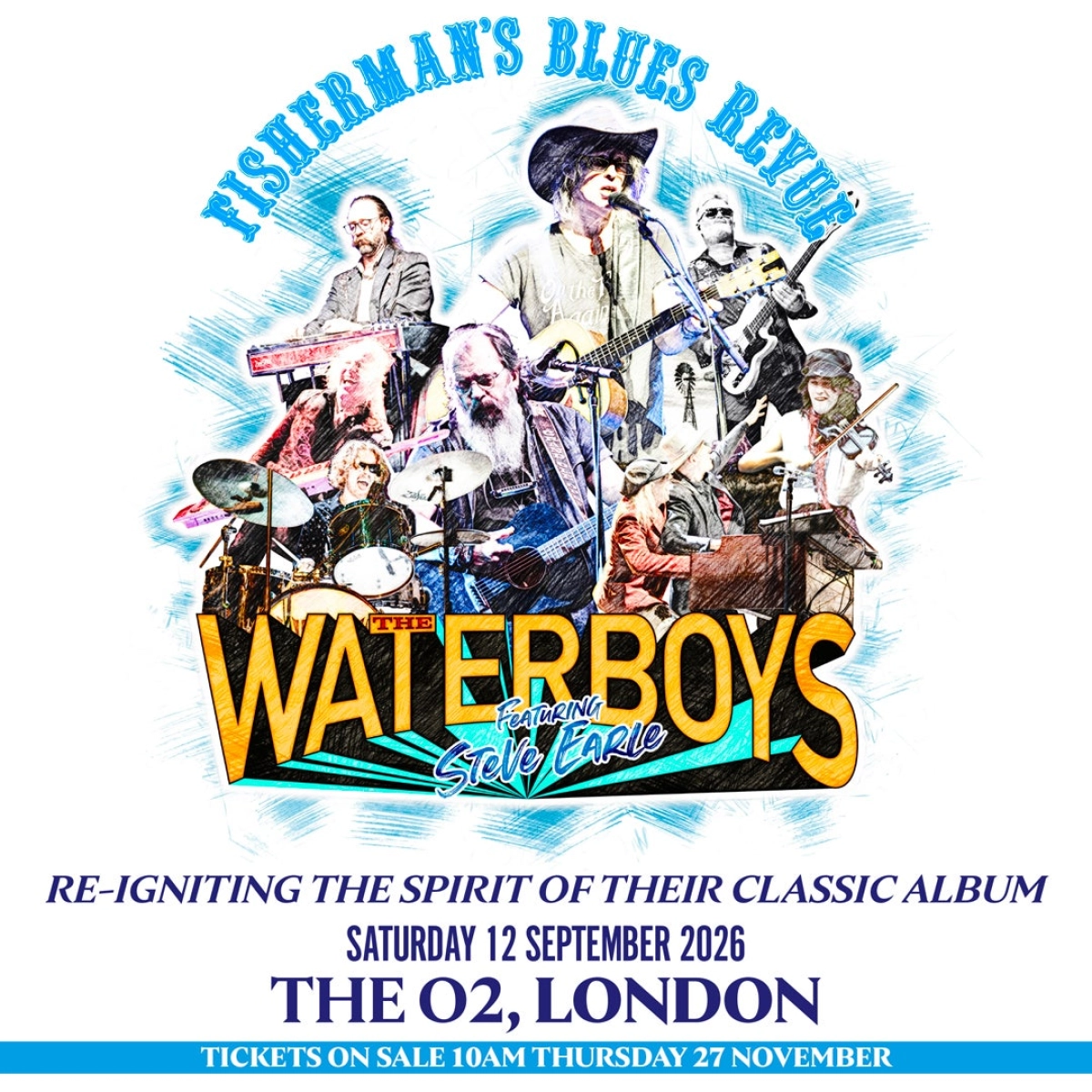 The Waterboys en The O2 Arena Tickets