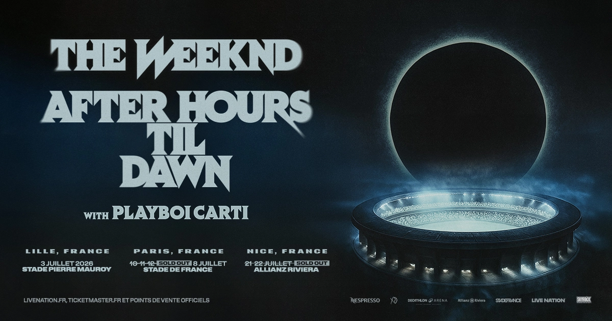 Billets The Weeknd (Decathlon Arena - Stade Pierre Mauroy - Lille)