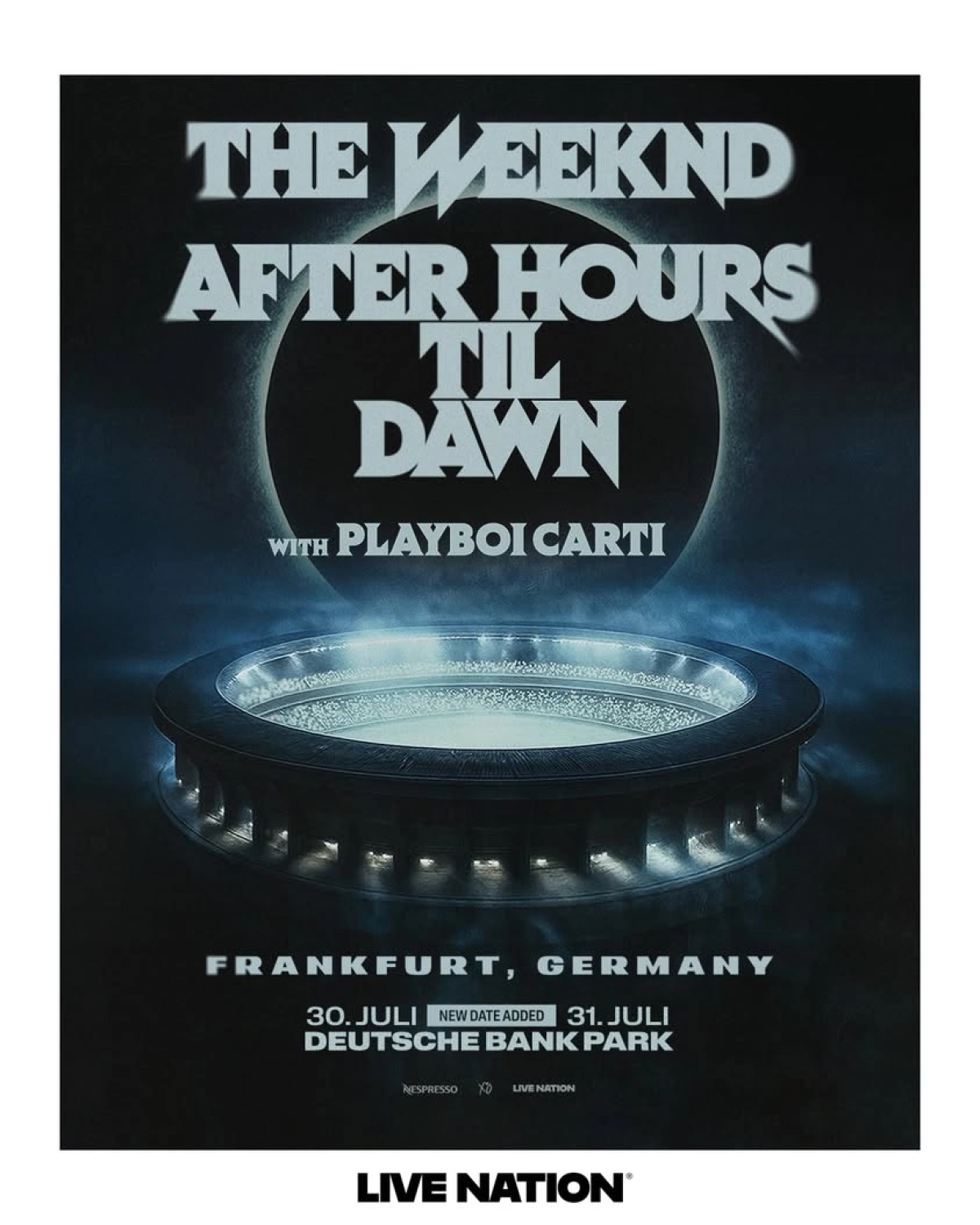 Billets The Weeknd (Deutsche Bank Park - Francfort)