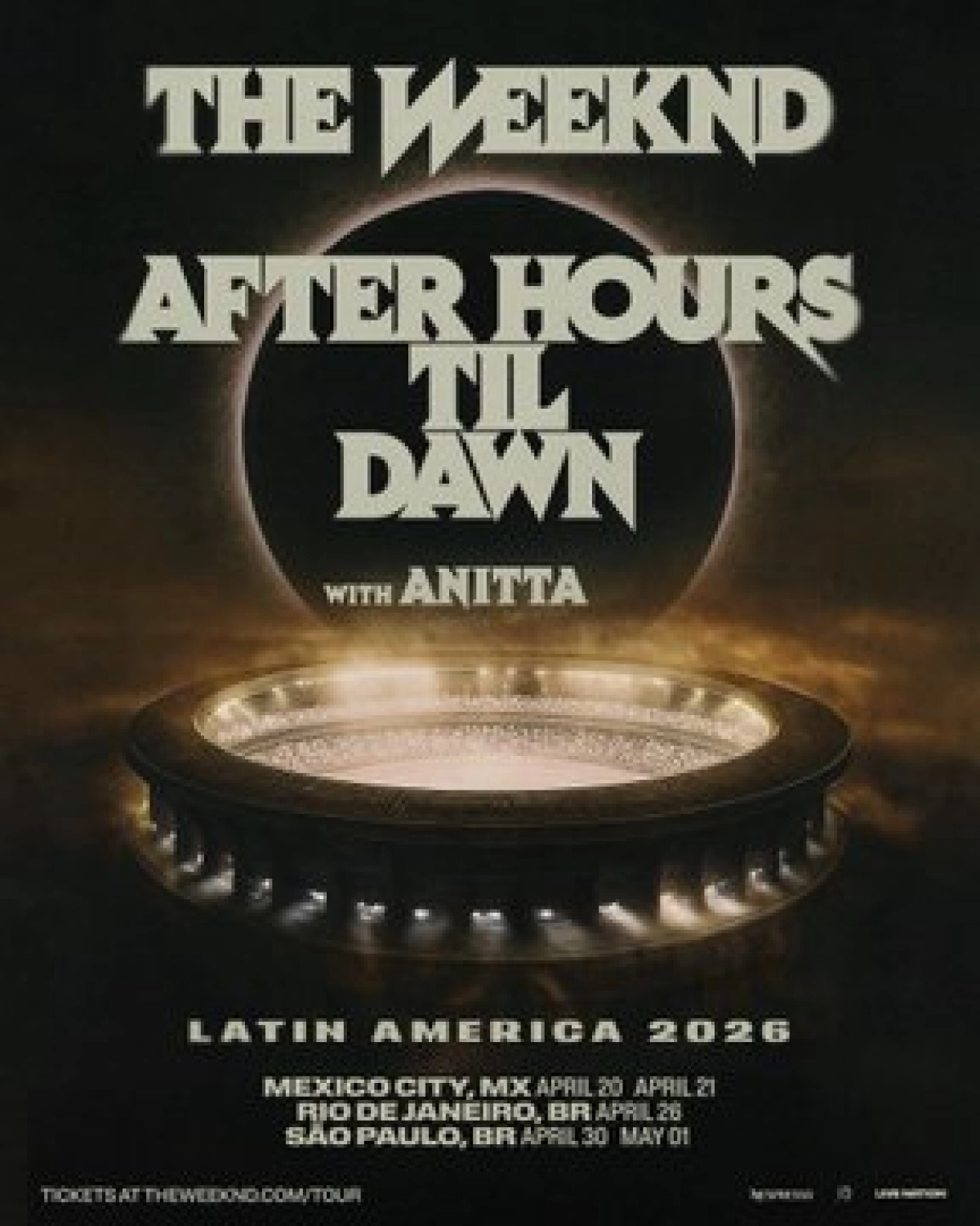 Billets The Weeknd (Foro Sol - Mexico)
