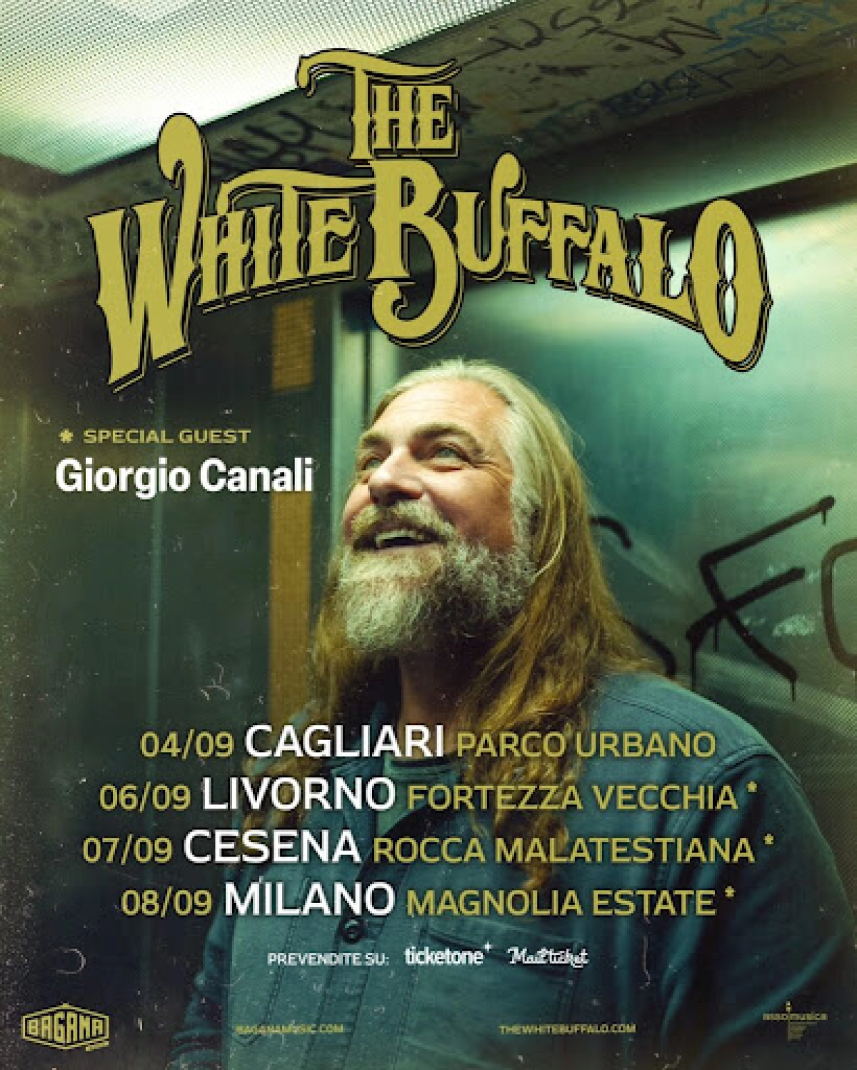 Billets The White Buffalo - Giorgio Canali (Circolo Magnolia - Segrate)
