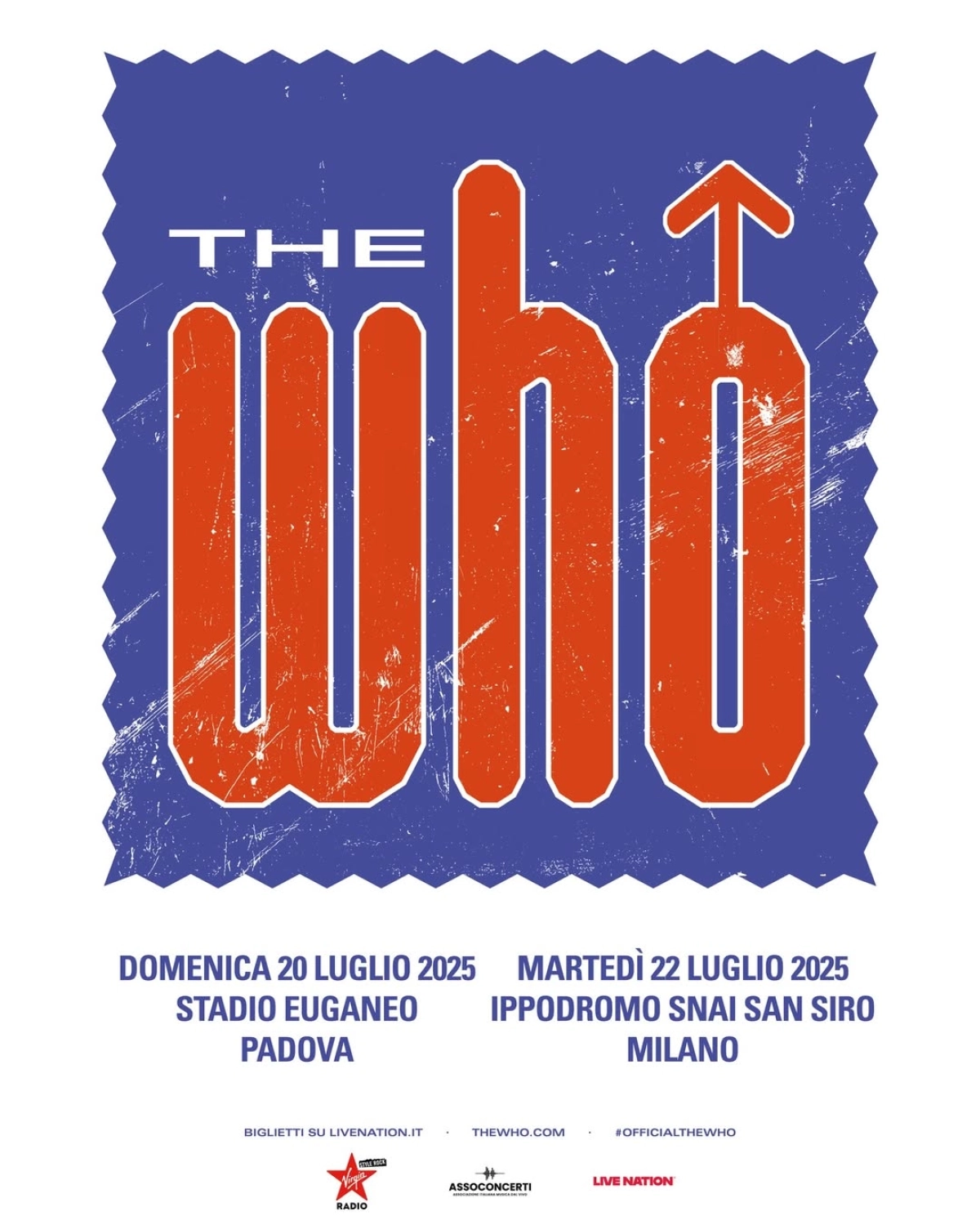 Billets The Who (Ippodromo Snai San Siro - Milan)