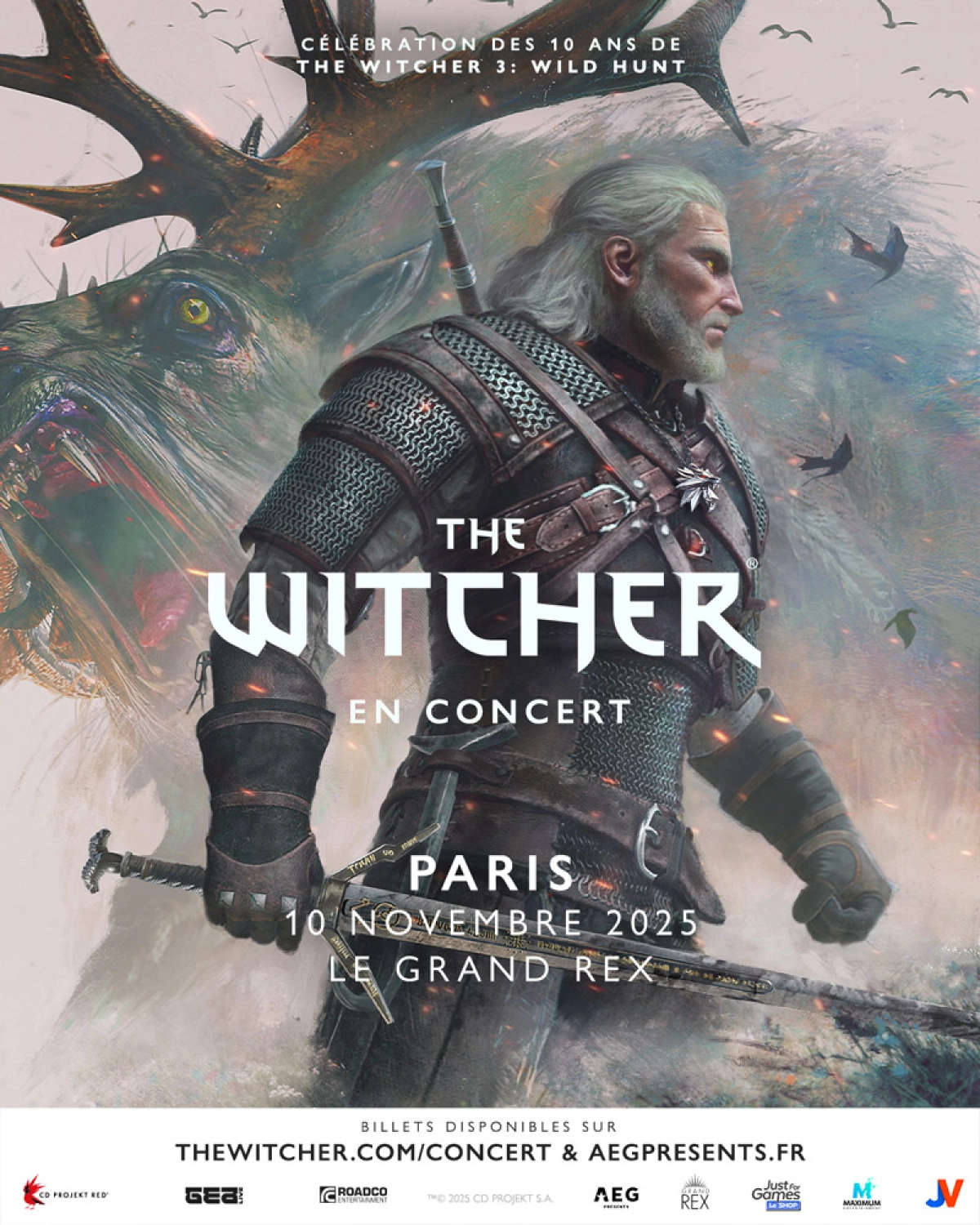 Billets The Witcher 3 (Le Grand Rex - Paris)