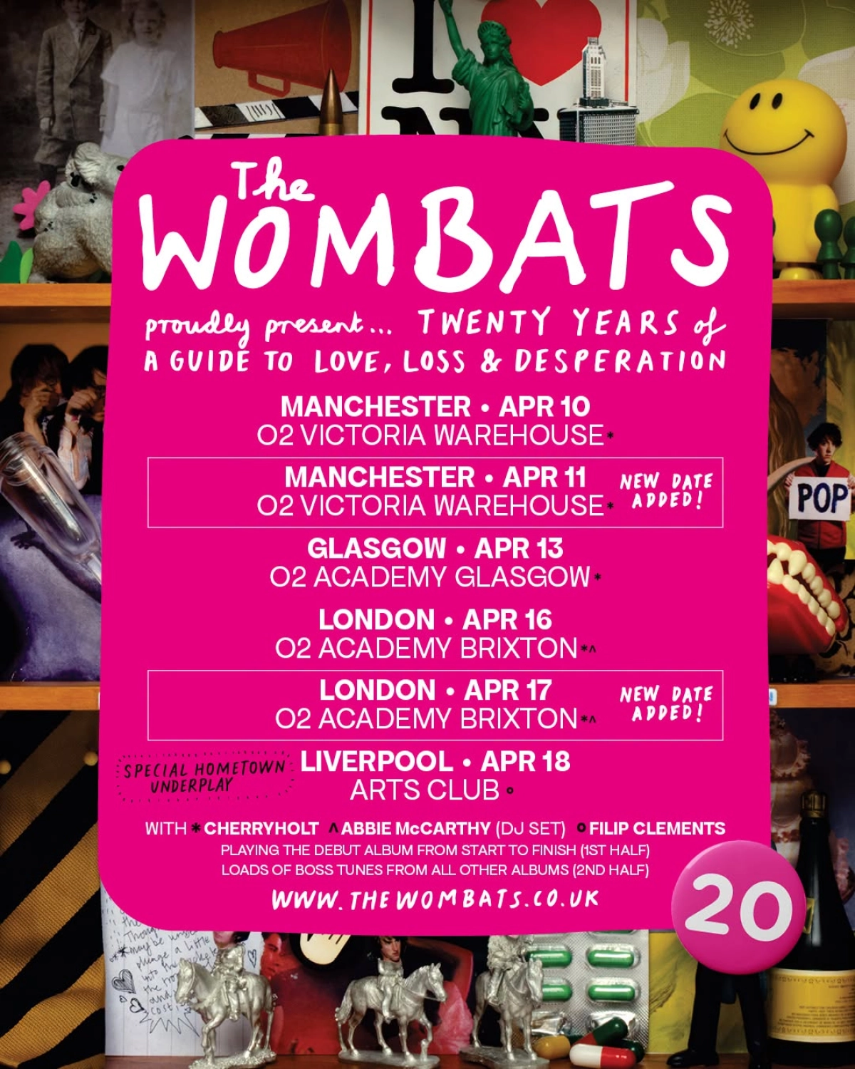 The Wombats en O2 Victoria Warehouse Manchester Tickets