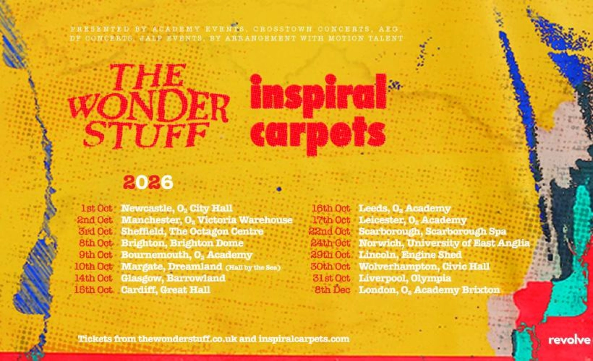 Billets The Wonder Stuff - Inspiral Carpets (O2 Academy Brixton - Londres)
