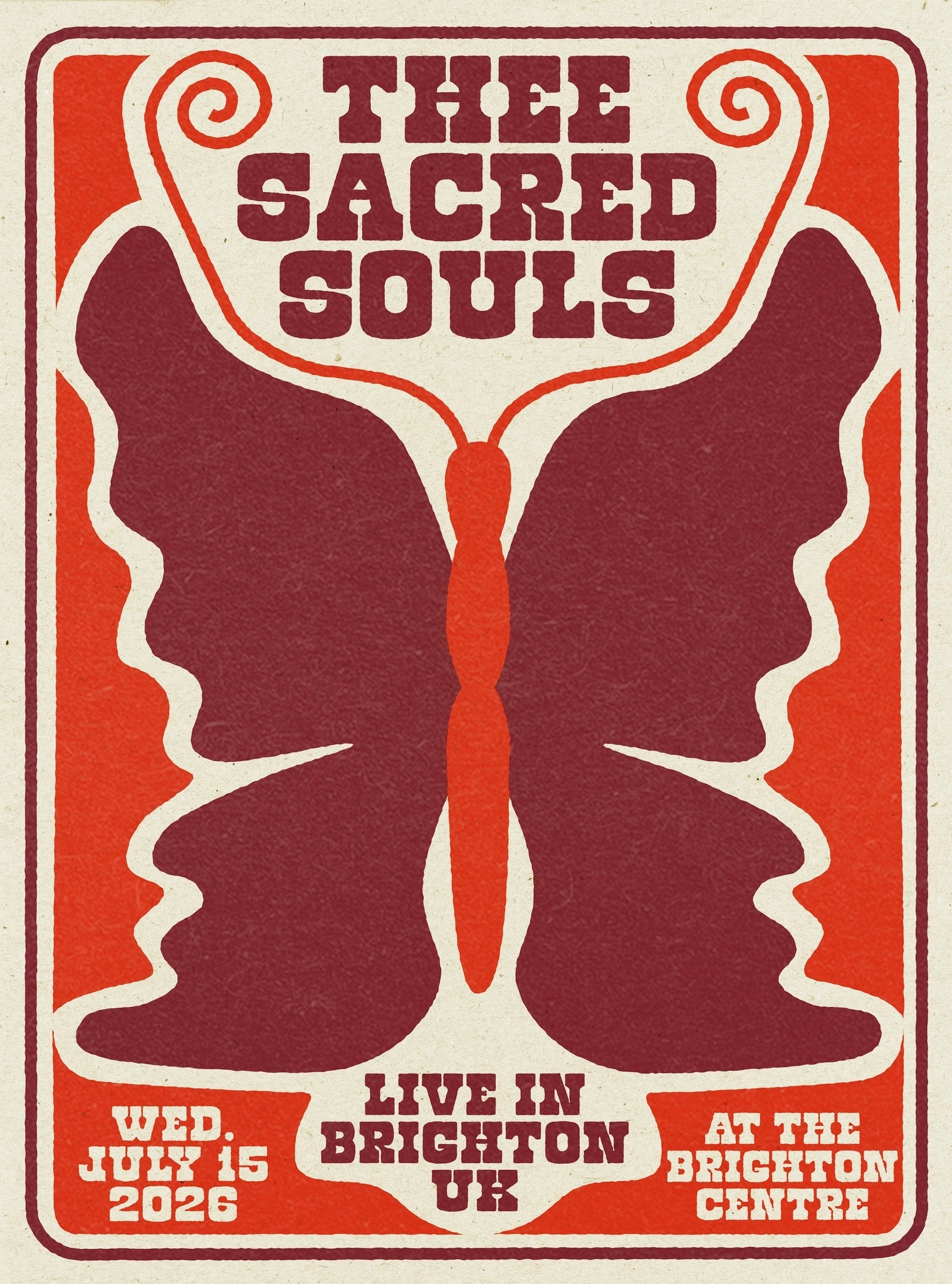 Thee Sacred Souls at Brighton Centre Tickets