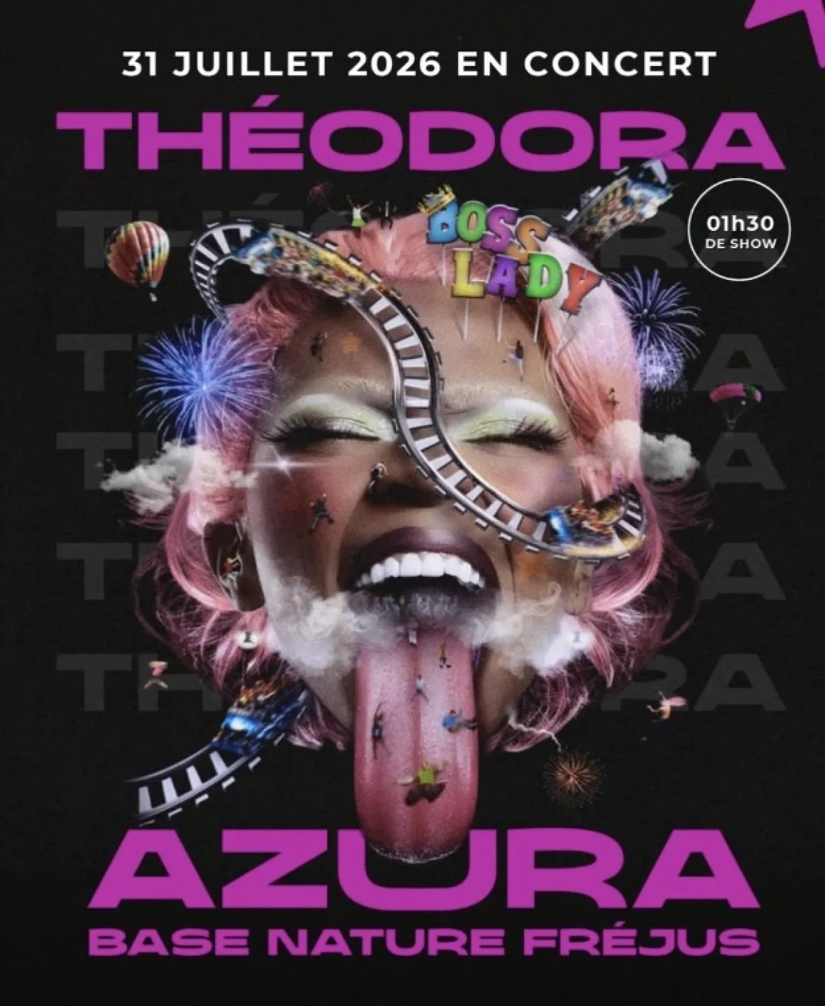 Billets Theodora (Base Nature de Frejus - Frejus)
