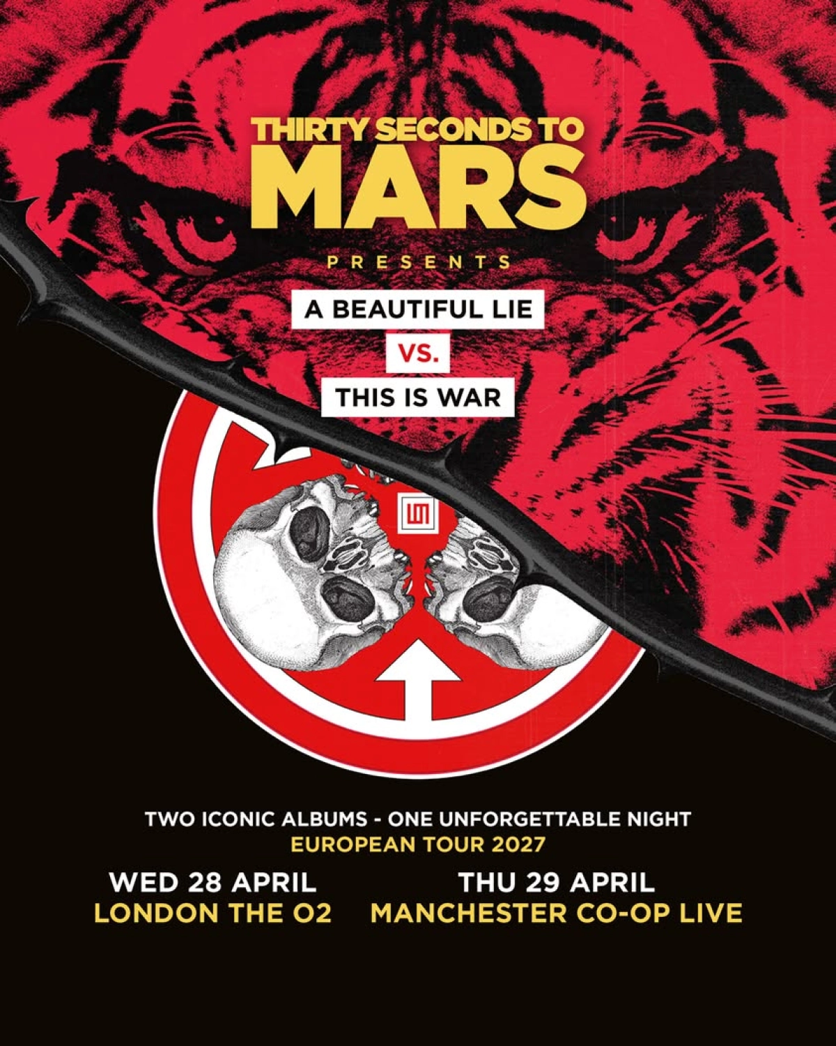 Thirty Seconds To Mars en Co-op Live Tickets