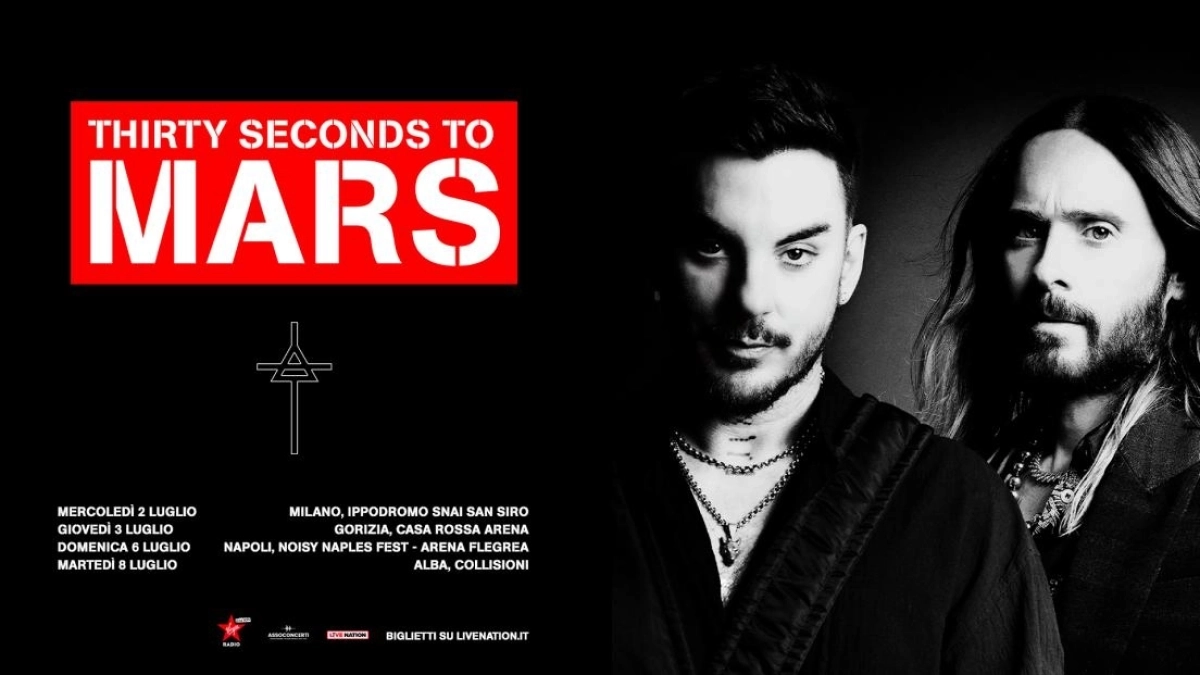 Billets Thirty Seconds to Mars (Ippodromo Snai San Siro - Milan)