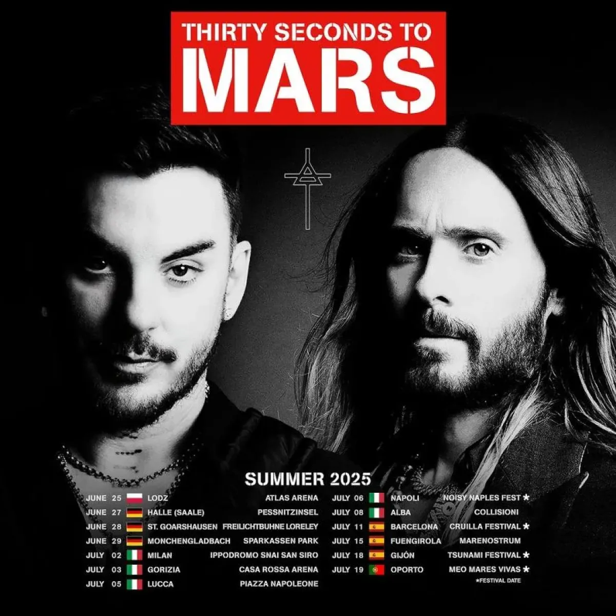 Billets Thirty Seconds to Mars (San Siro - Milan)