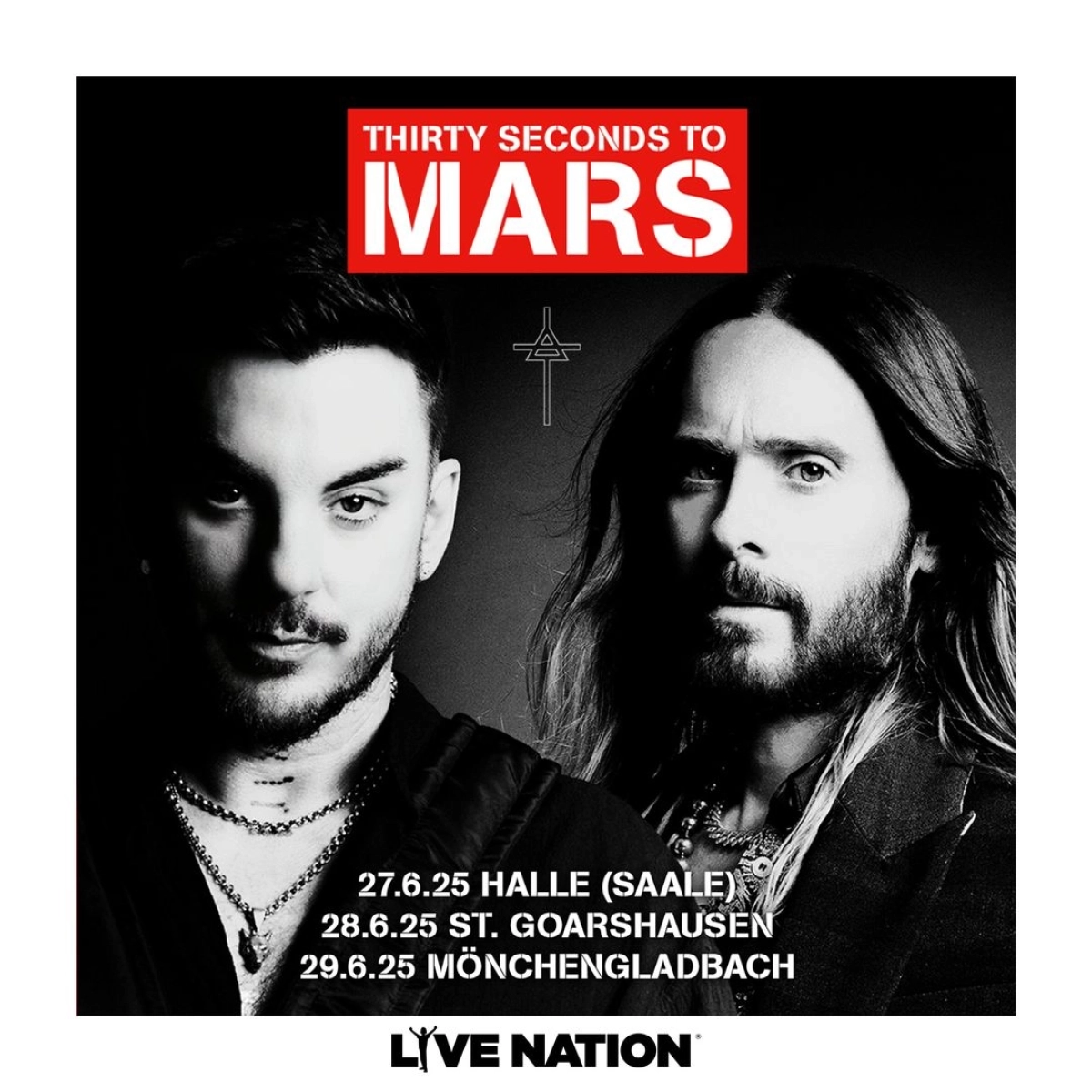 Billets Thirty Seconds To Mars (Sparkassenpark - Mönchengladbach)
