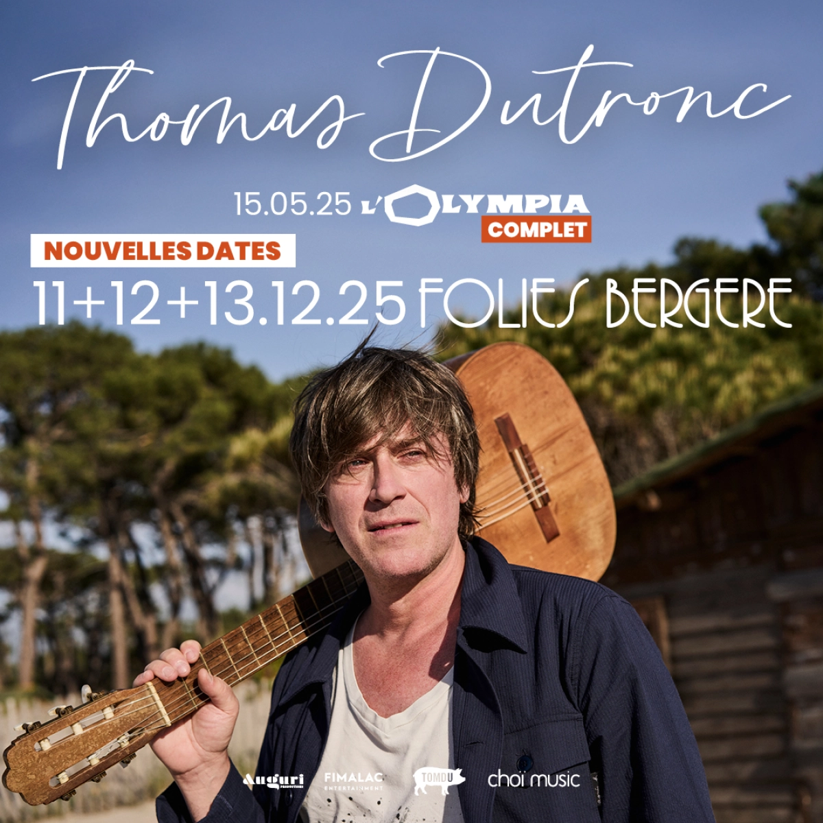 Thomas Dutronc at Folies Bergere Tickets