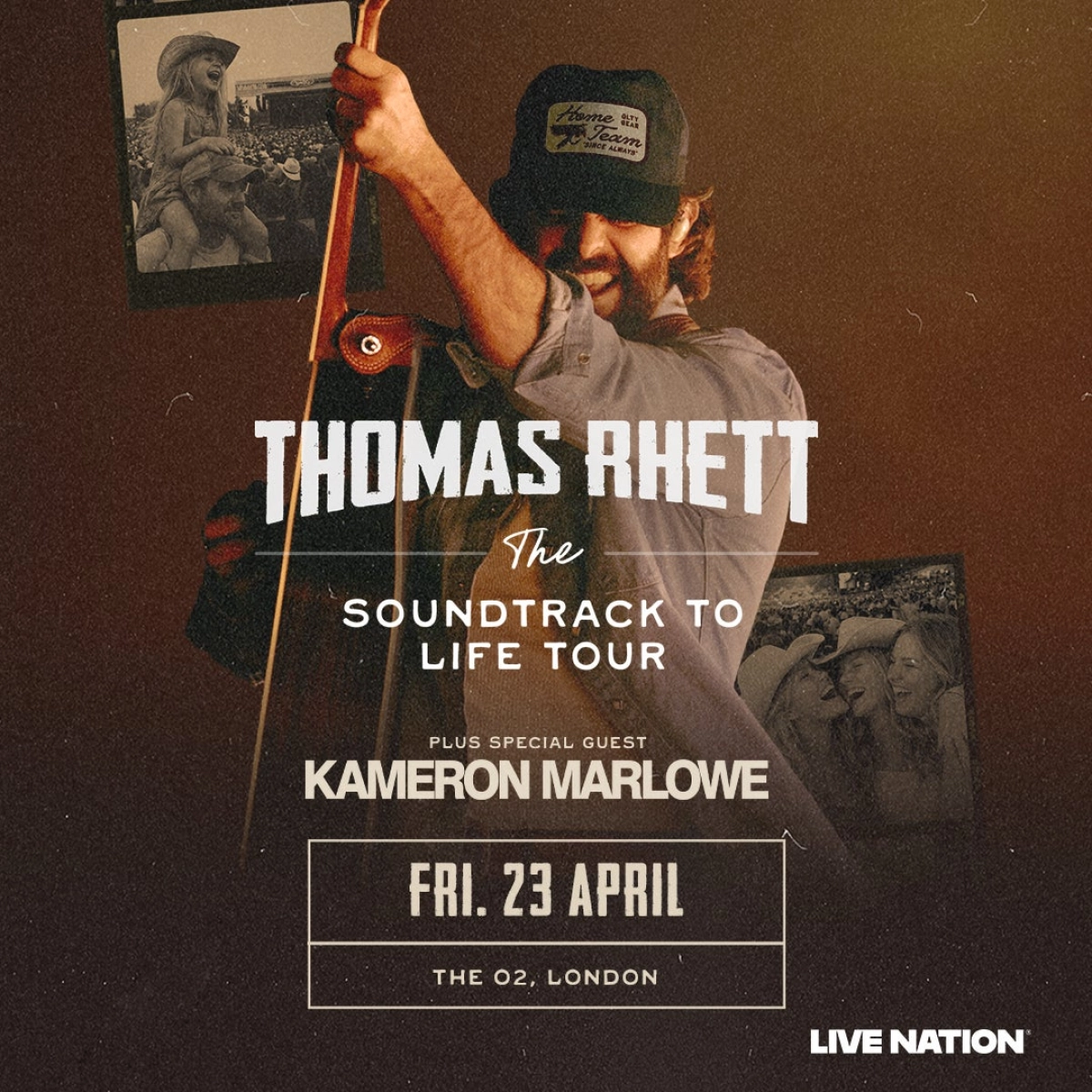 Thomas Rhett at The O2 Arena Tickets