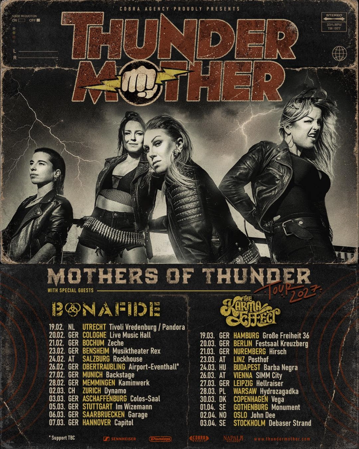 Thundermother at Garage Saarbrücken Tickets