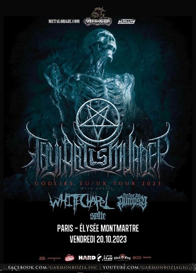 Billets Thy Art Is Murder (Elysee Montmartre - Paris)