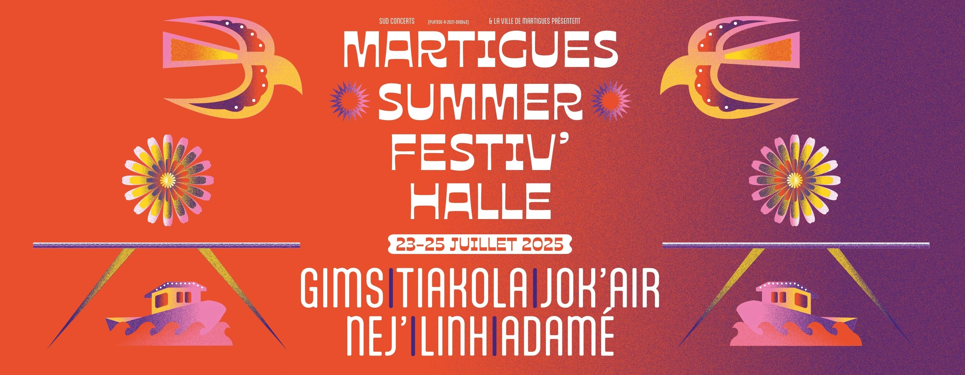 Billets Tiakola - Adamé (La Halle de Martigues - Martigues)