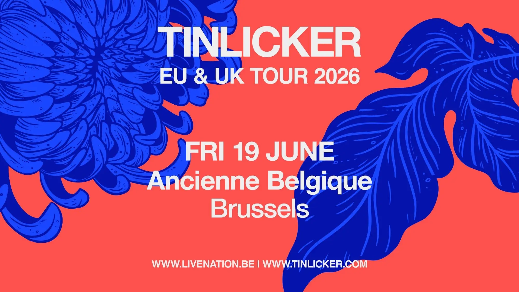Billets Tinlicker (Ancienne Belgique - Bruxelles)