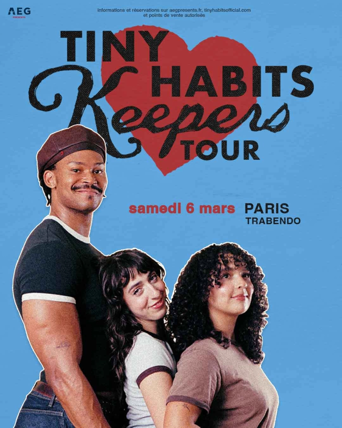 Billets Tiny Habits (Le Trabendo - Paris)
