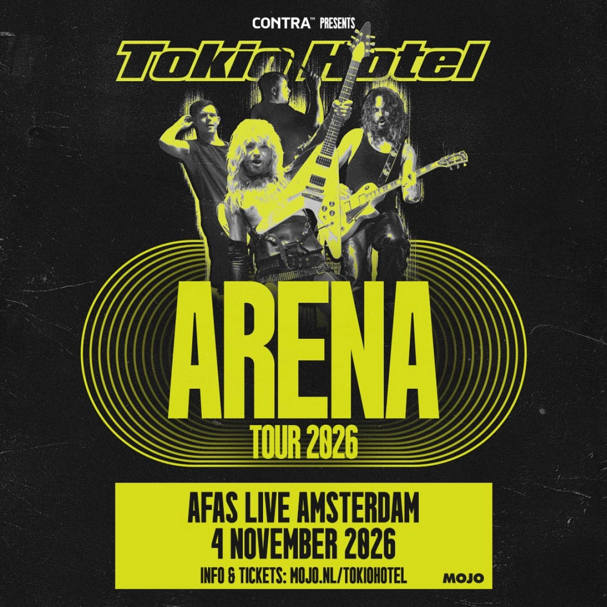 Billets Tokio Hotel (AFAS Live - Amsterdam)