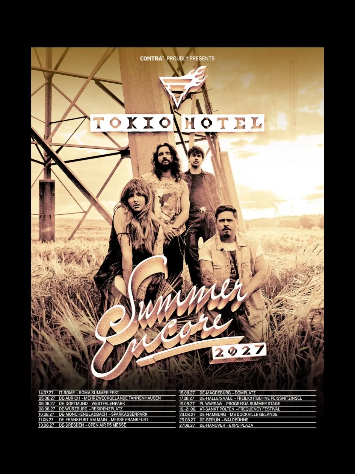 Tokio Hotel in der Messe Dresden Tickets