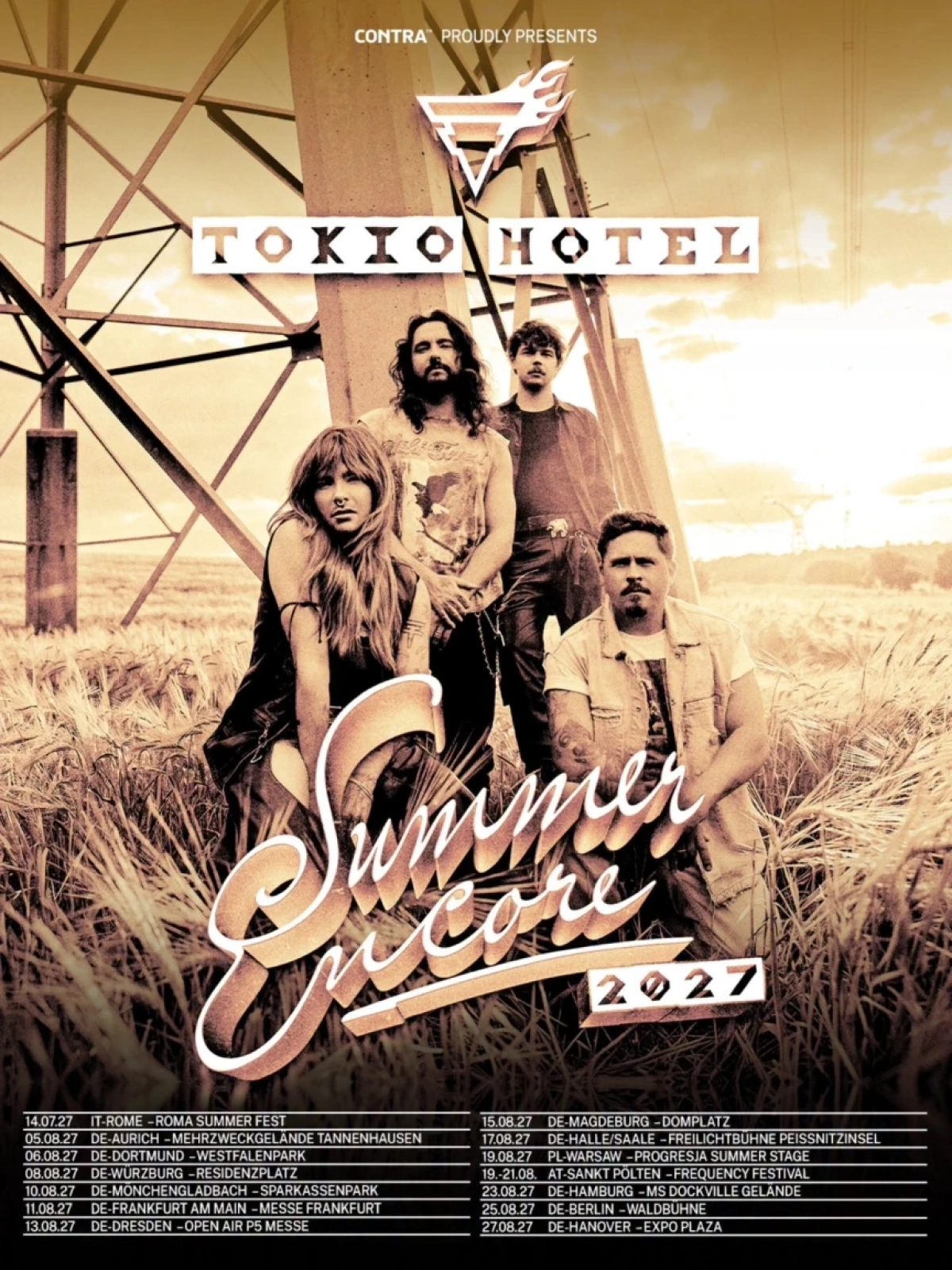 Tokio Hotel al Waldbühne Tickets