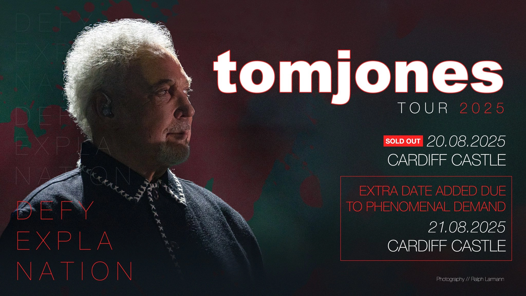 Tom Jones at Cardiff Castle Tickets
