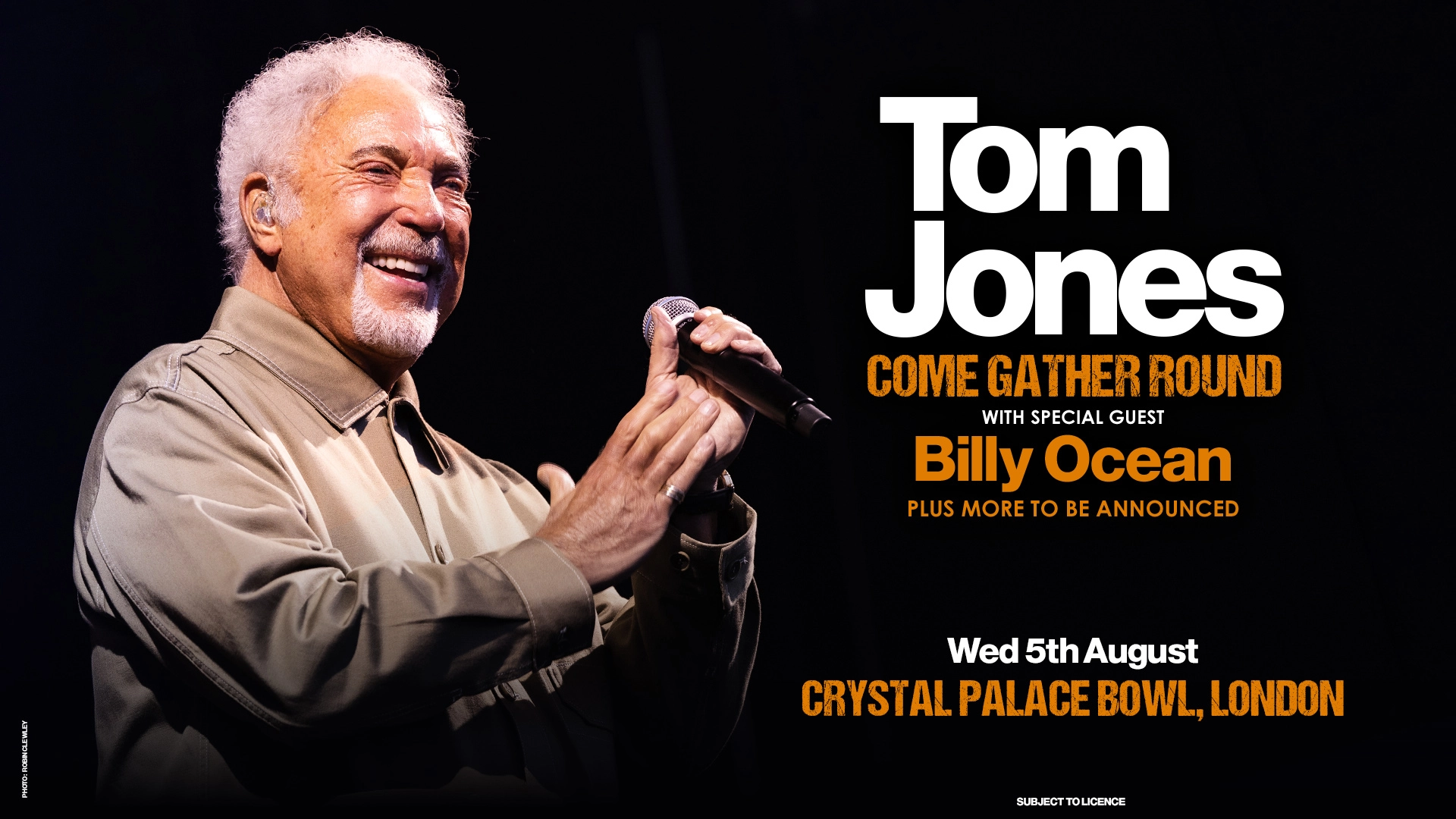 Tom Jones at Crystal Palace Park Tickets
