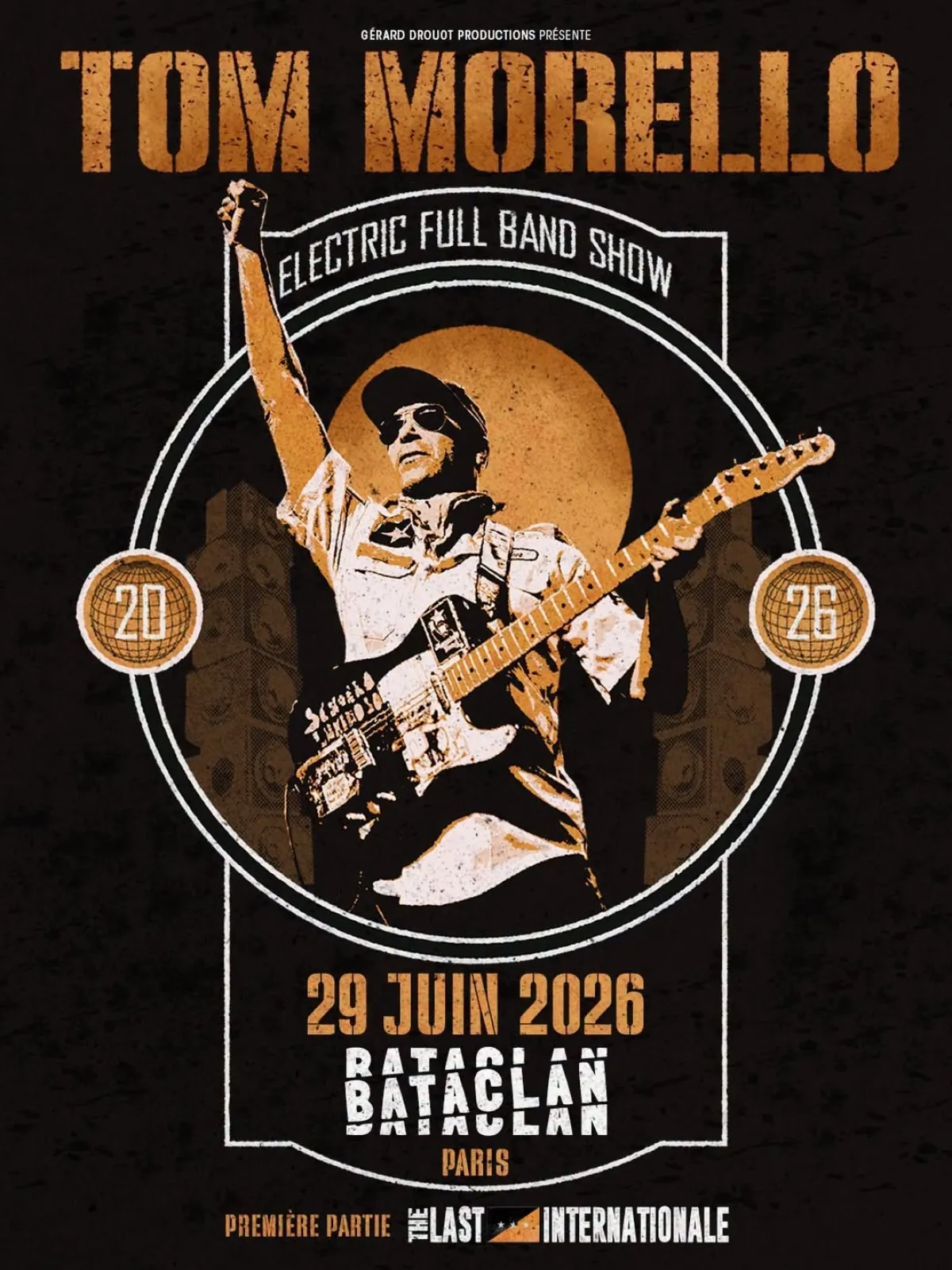 Tom Morello at Bataclan Tickets