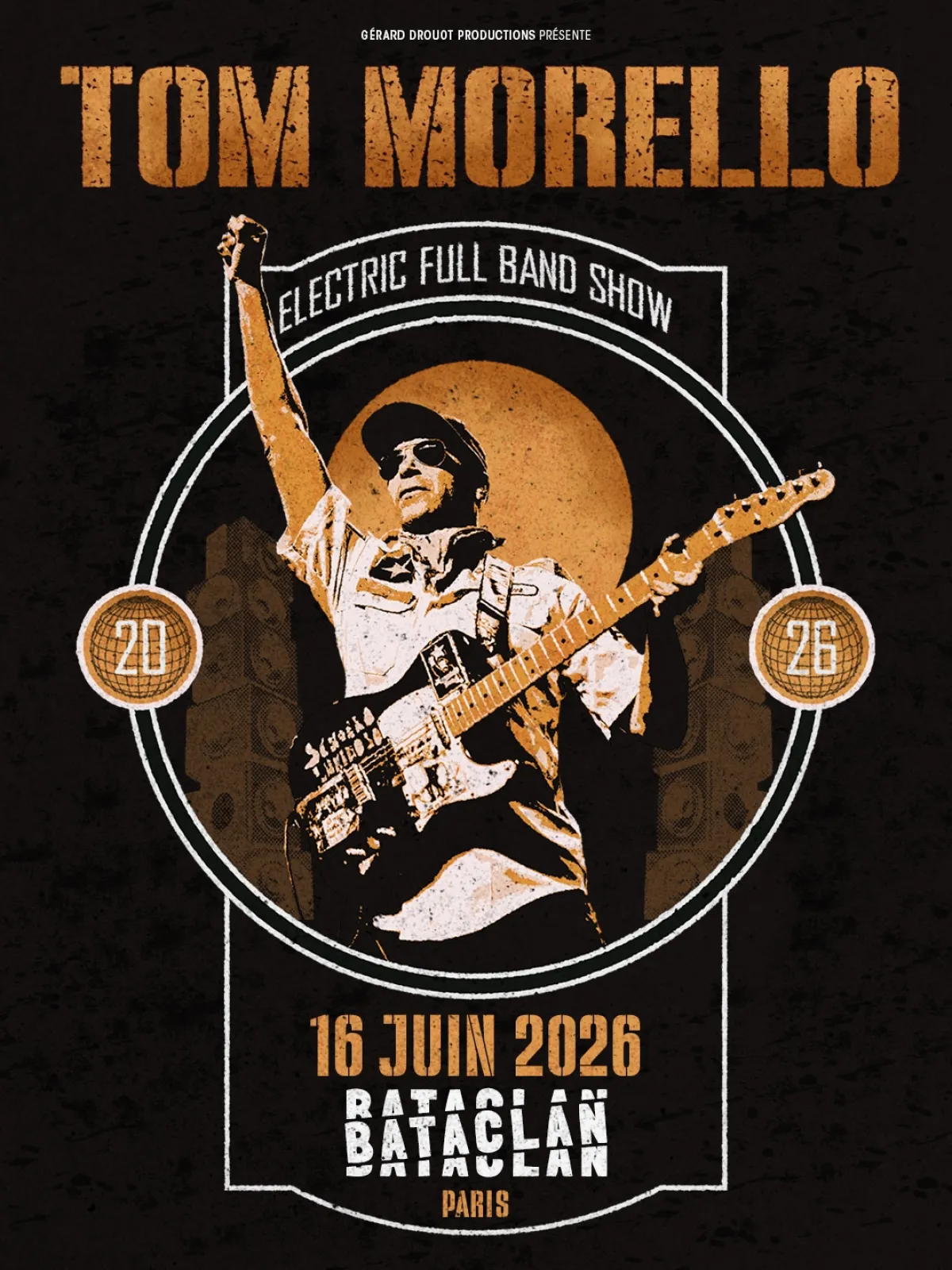 Tom Morello at Bataclan Tickets