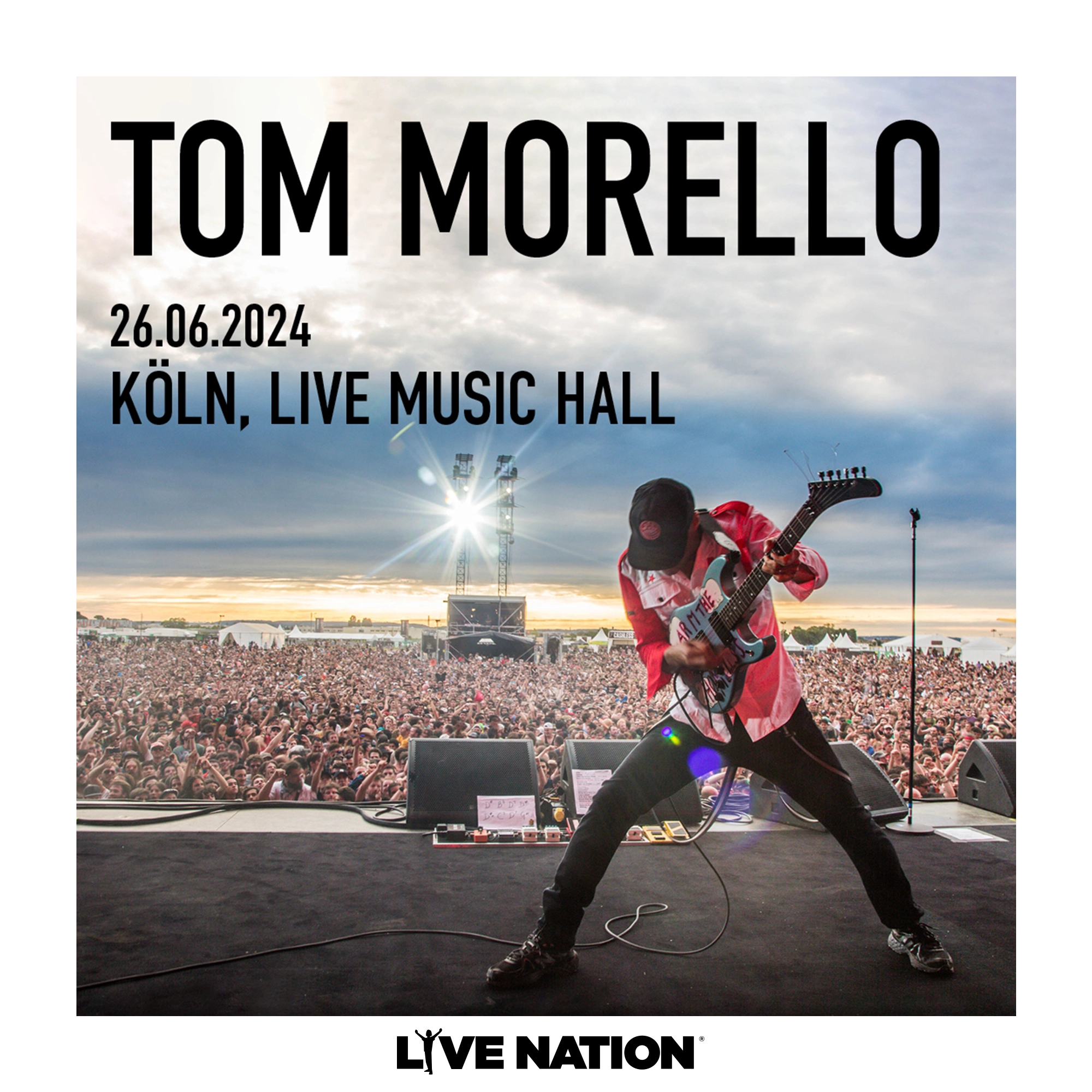Tom Morello en Live Music Hall Tickets