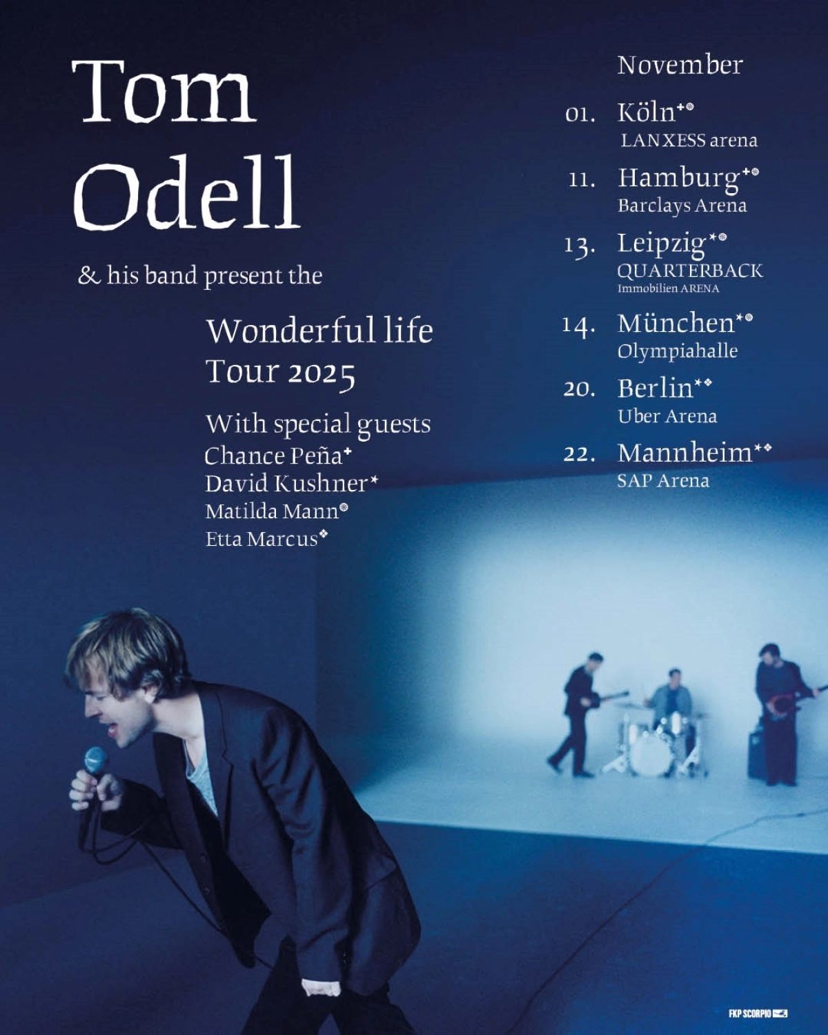 Tom Odell at Barclays Arena Tickets
