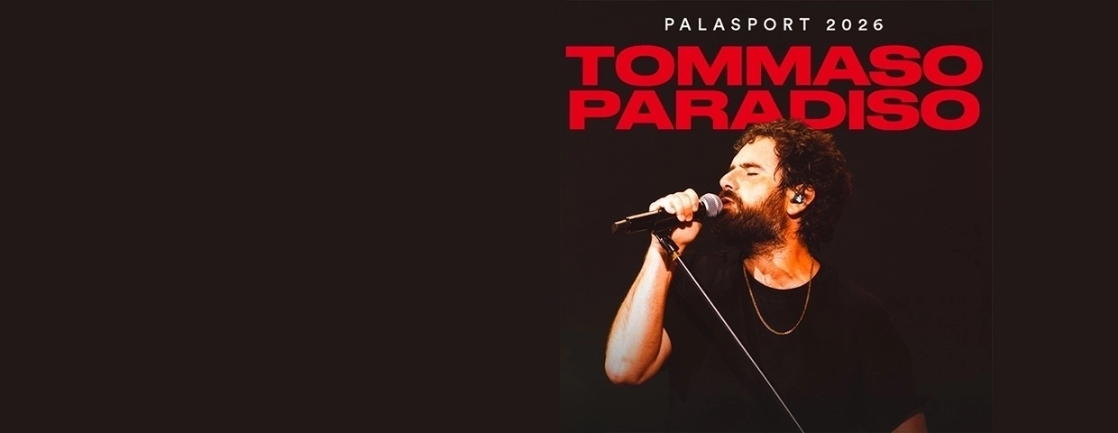 Tommaso Paradiso al Palazzo Dello Sport Roma Tickets