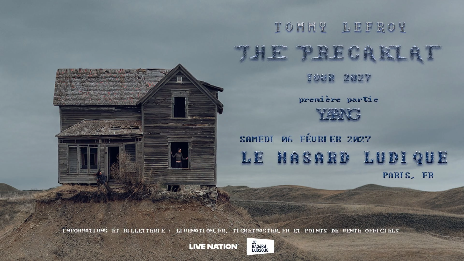 Tommy Lefroy at Le Hasard Ludique Tickets