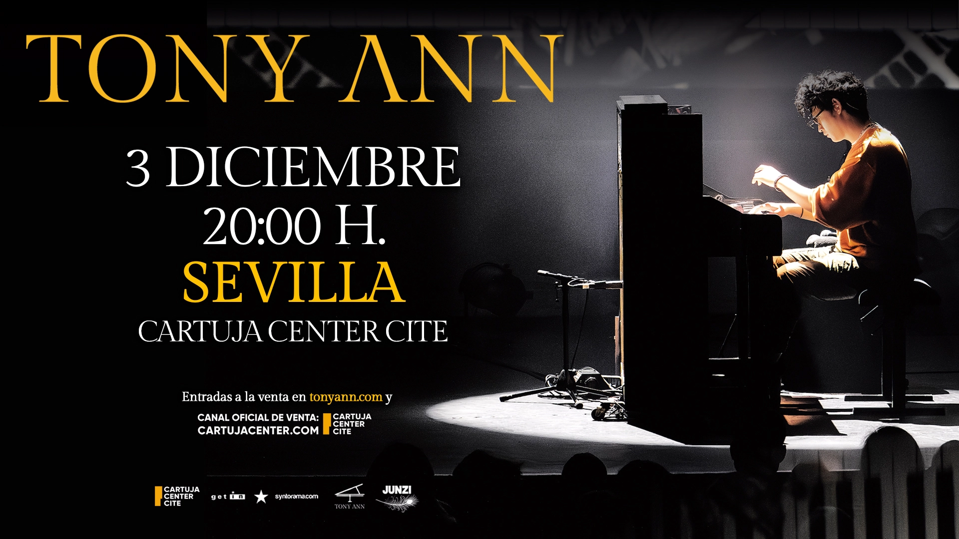 Billets Tony Ann (Cartuja Center Cite - Seville)