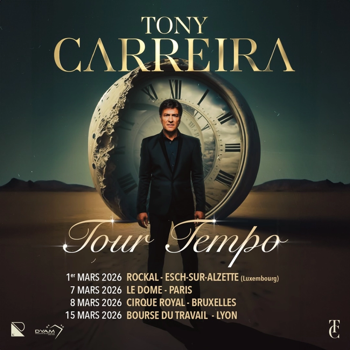 Billets Tony Carreira (Bourse du Travail - Lyon)