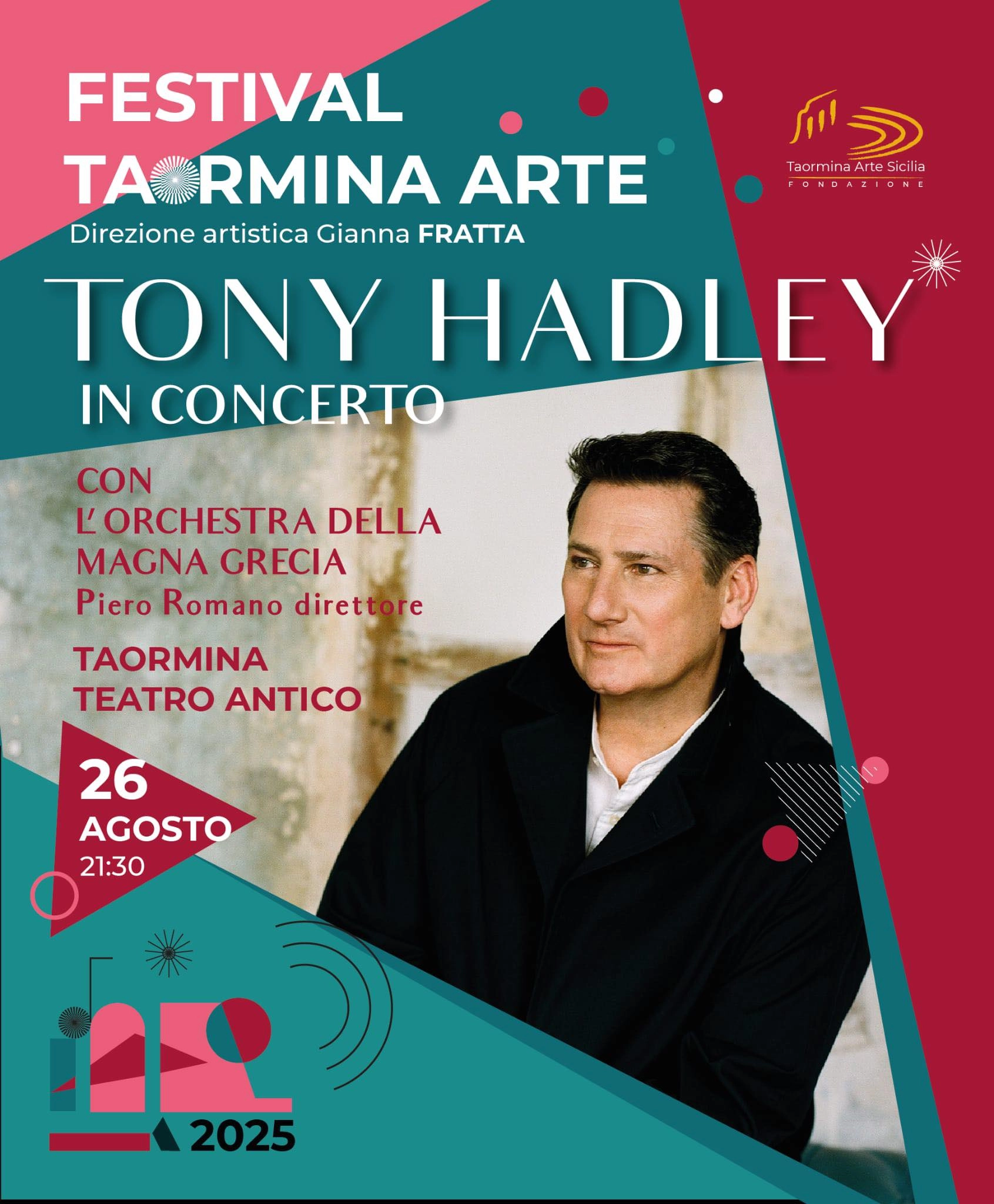 Billets Tony Hadley (Teatro Antico Taormina - Tauromenion)