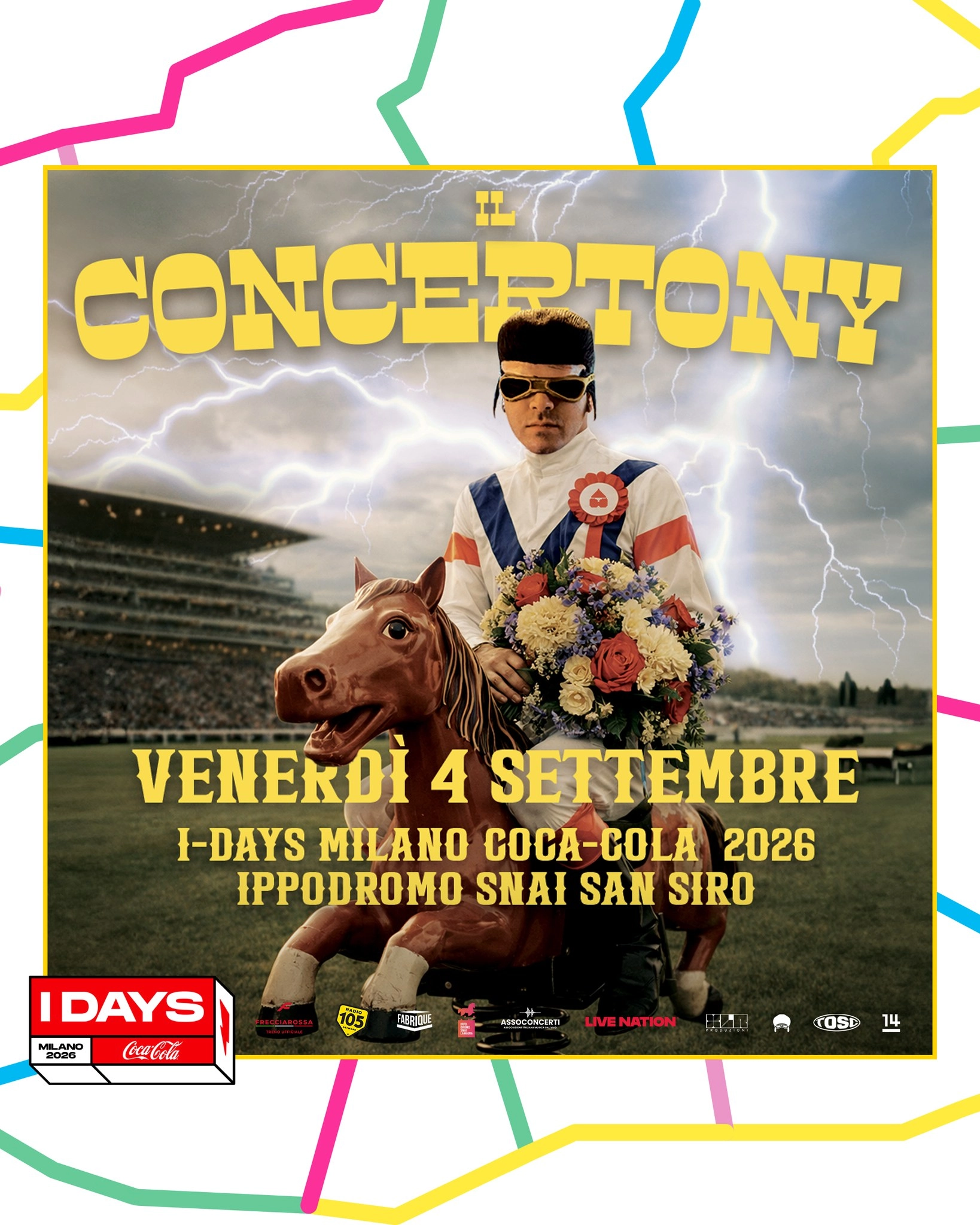 Tony Pitony al Ippodromo Snai San Siro Tickets