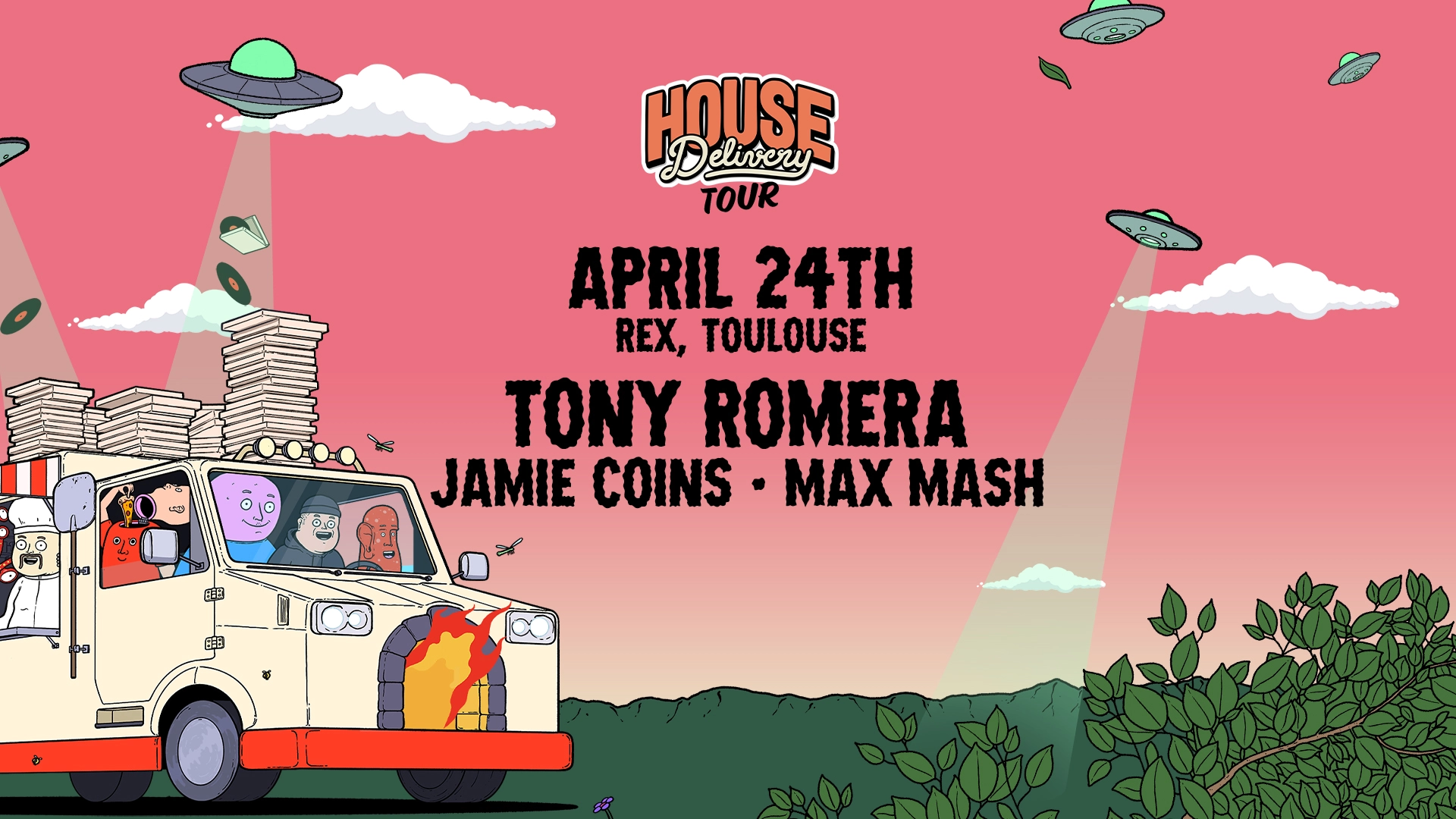 Tony Romera in der Le Rex de Toulouse Tickets