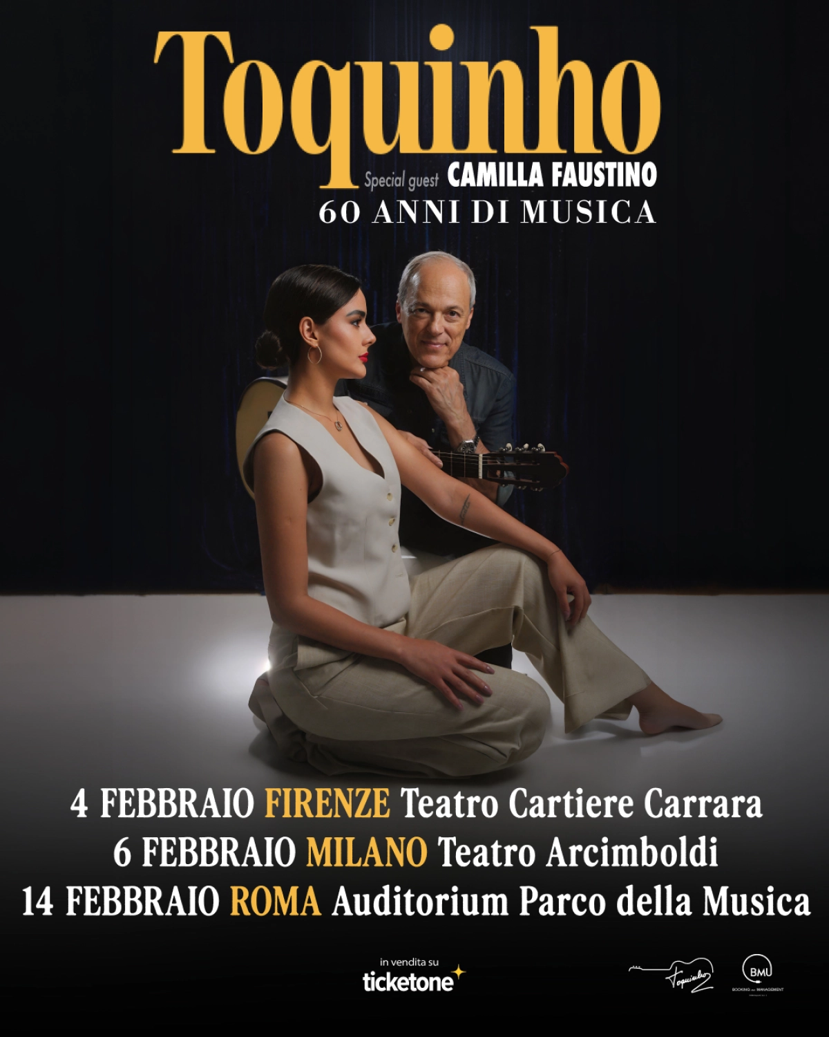 Toquinho al Teatro Degli Arcimboldi Tickets