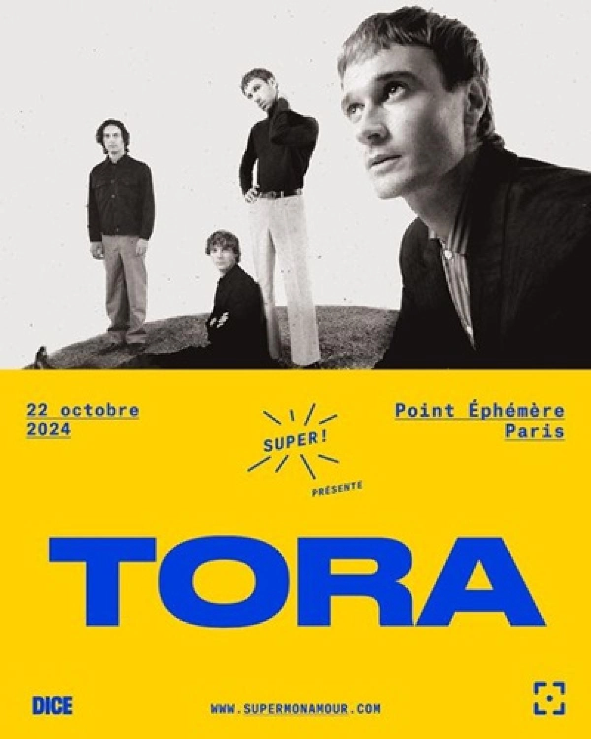 Tora in der Point Ephémère Tickets