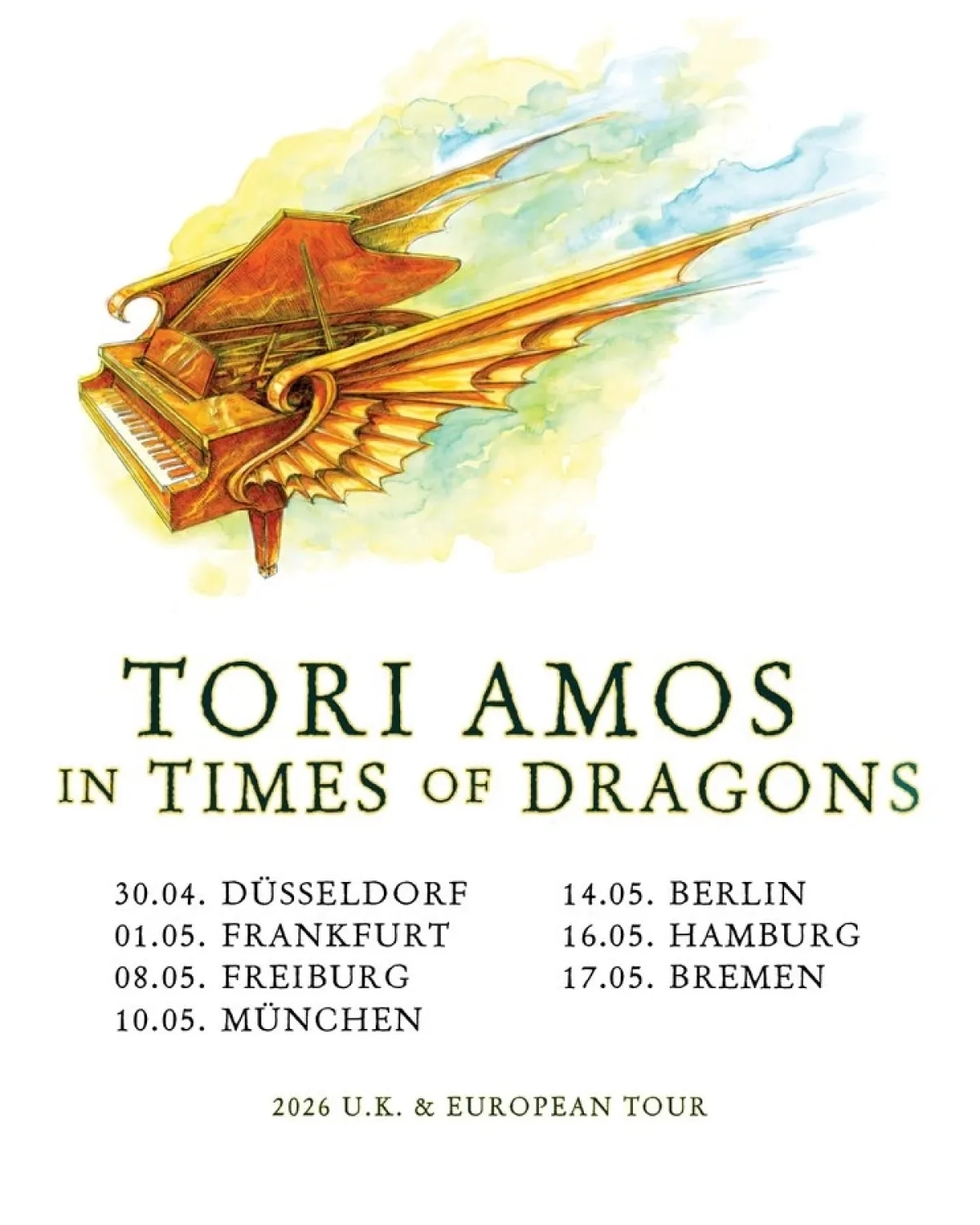 Billets Tori Amos (Laeiszhalle Hamburg - Hambourg)