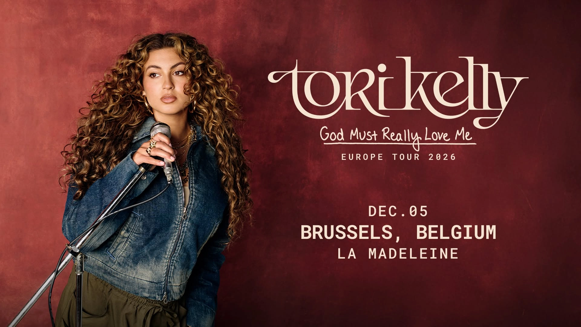 Billets Tori Kelly (La Madeleine Bruxelles - Bruxelles)