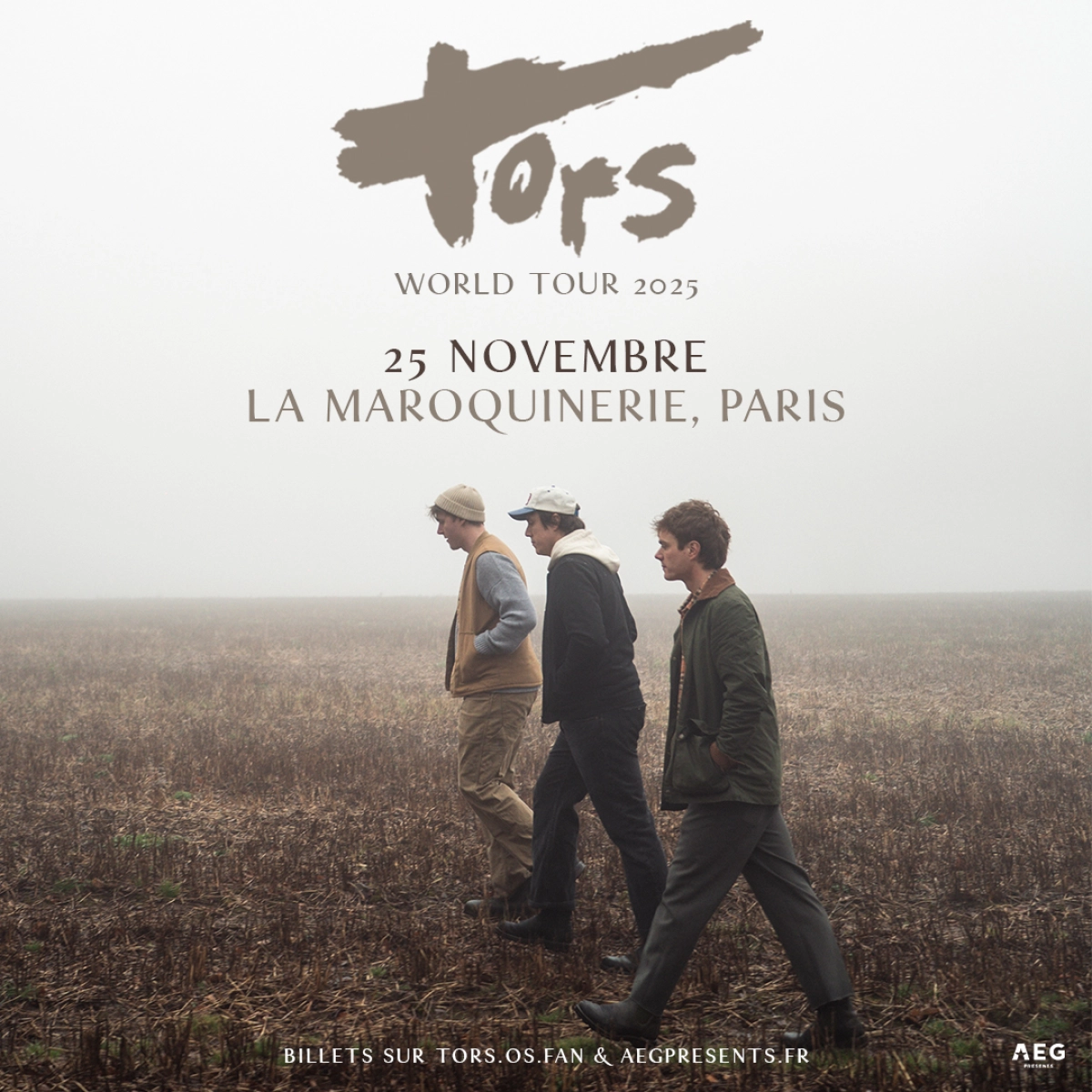 Billets Tors (La Maroquinerie - Paris)