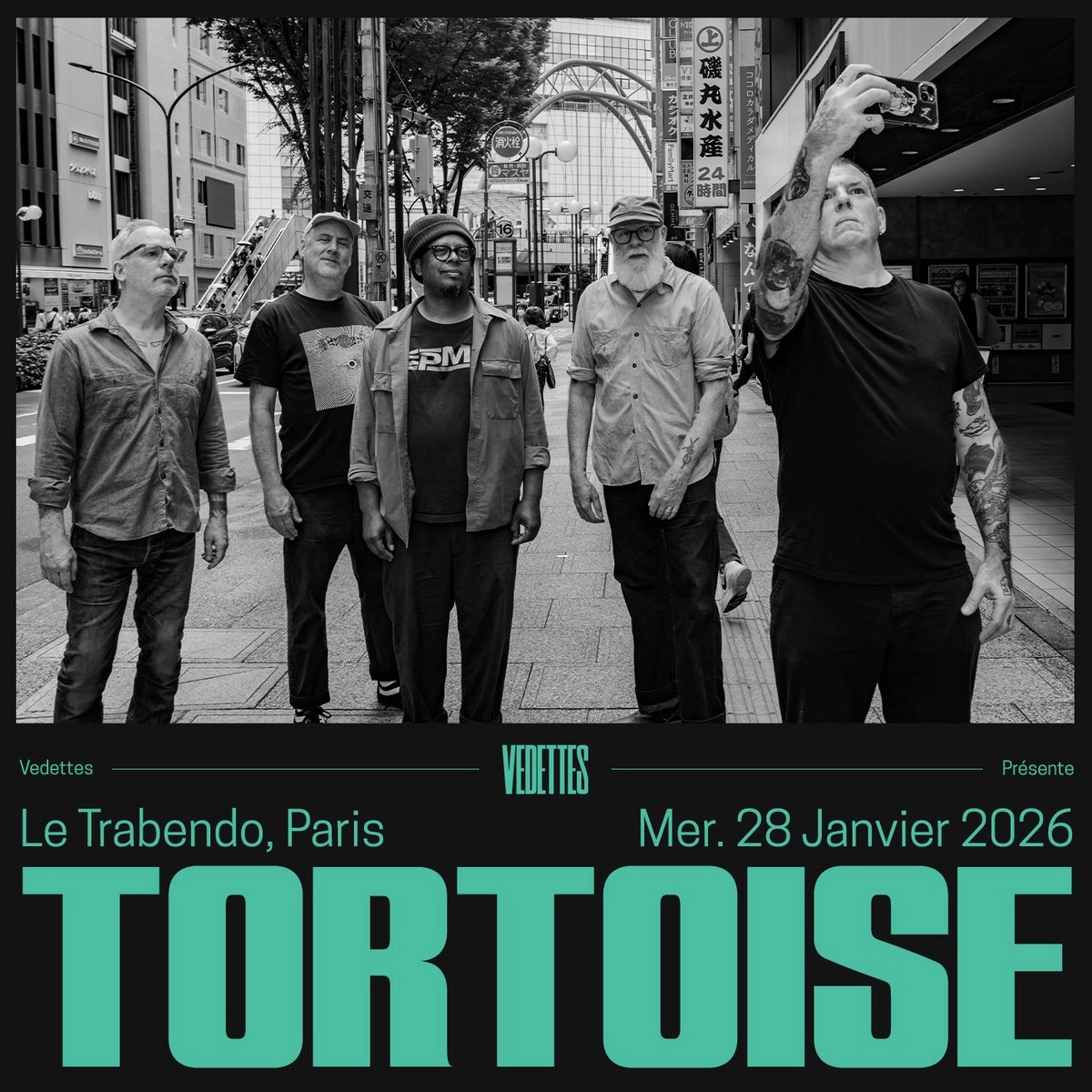 Billets Tortoise (Le Trabendo - Paris)