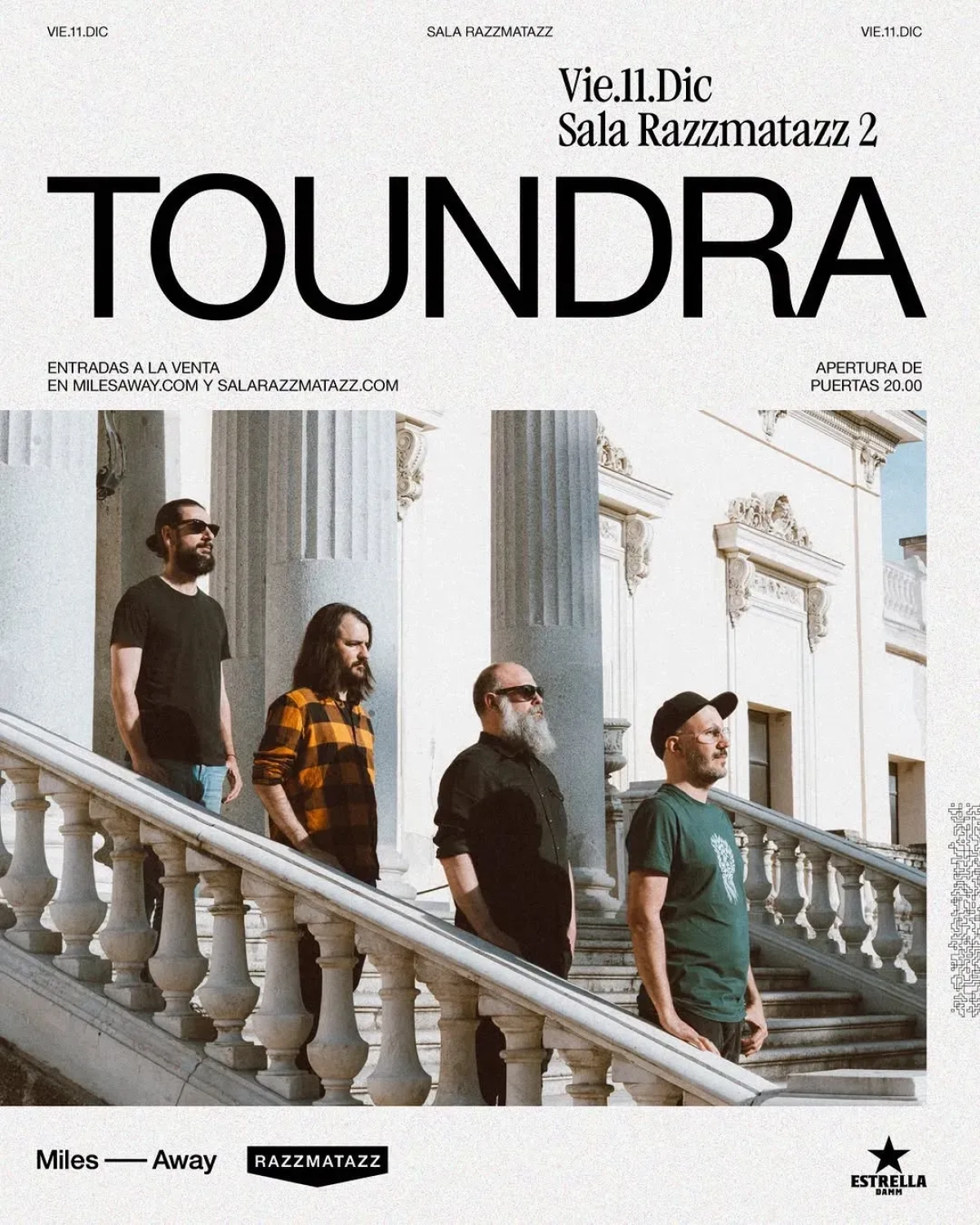 Billets Toundra (Razzmatazz - Barcelone)