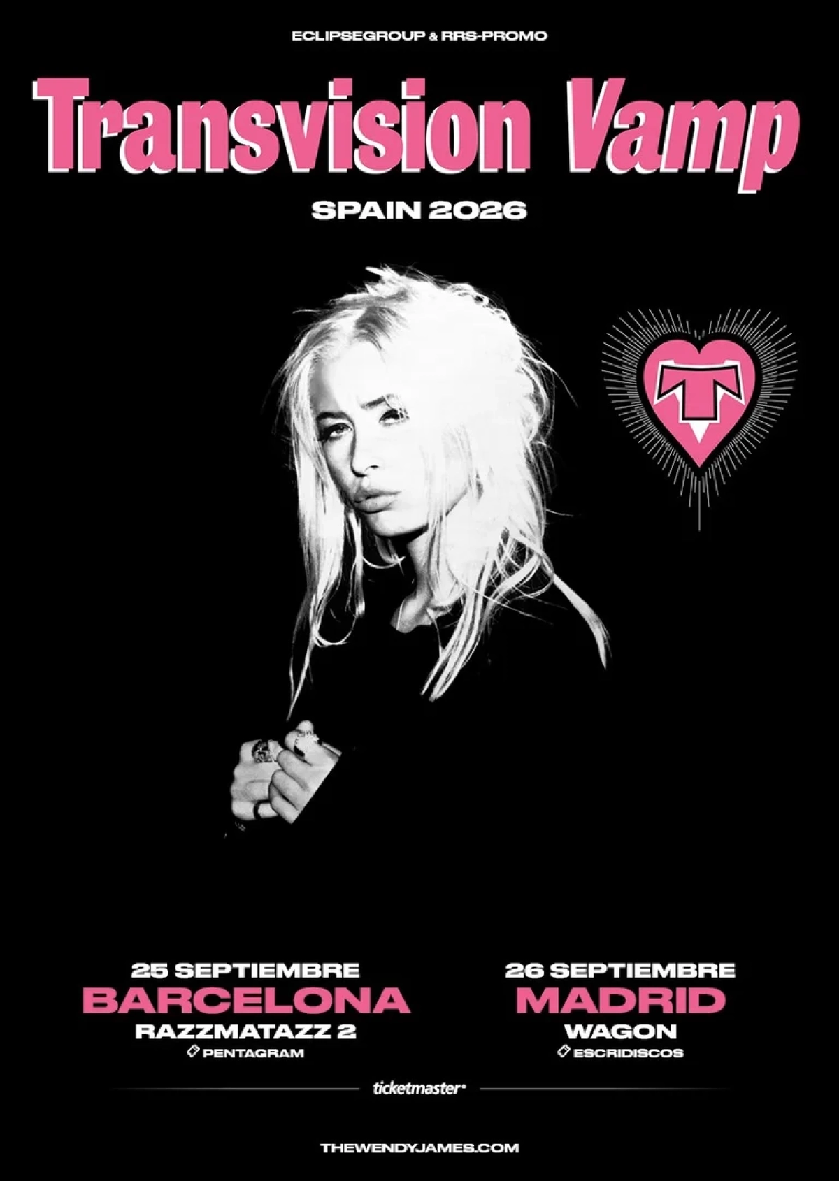 Transvision Vamp at Razzmatazz Tickets