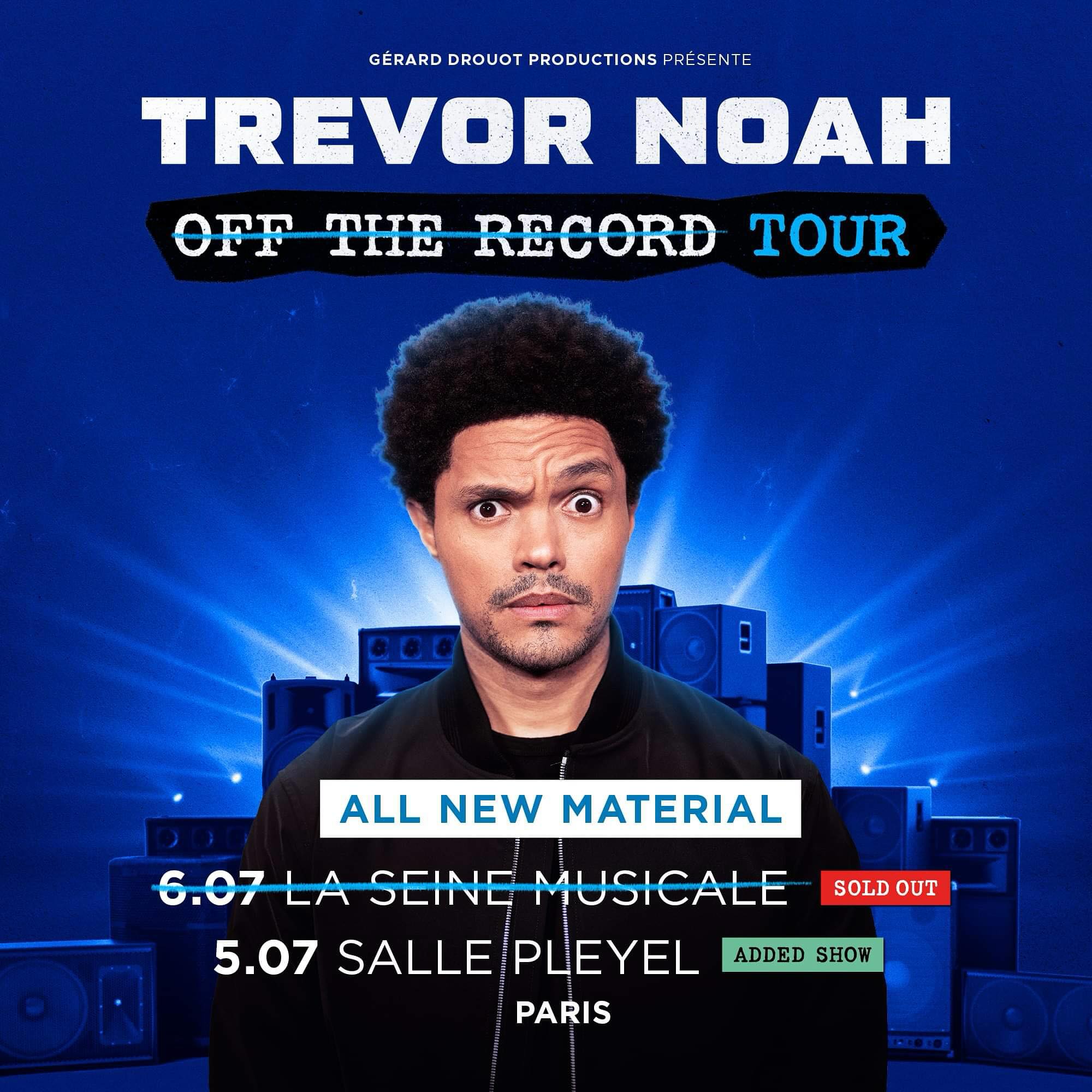 Trevor Noah al Salle Pleyel Tickets
